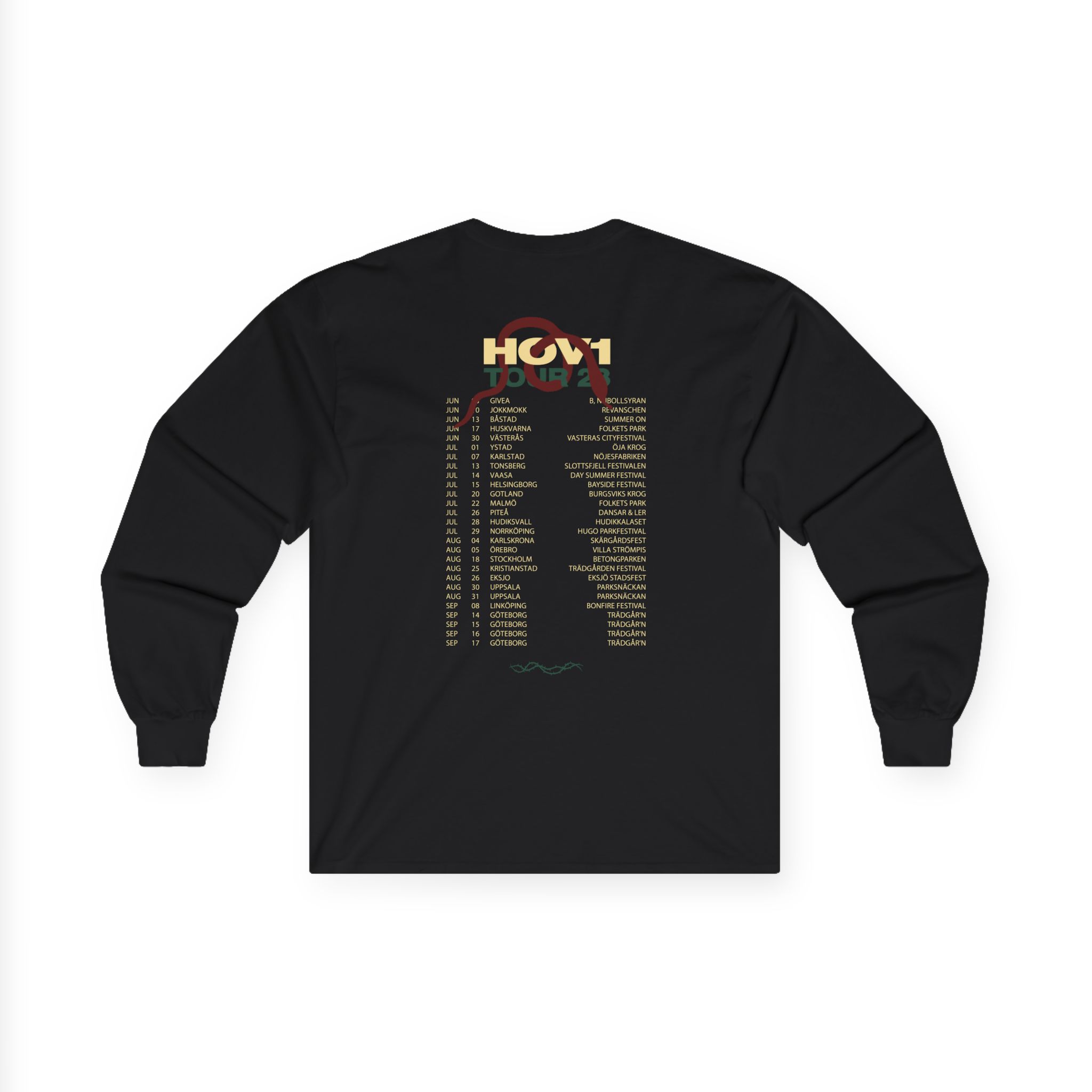Hov1 Tour 2025 Unisex Ultra Cotton Long Sleeve Tee