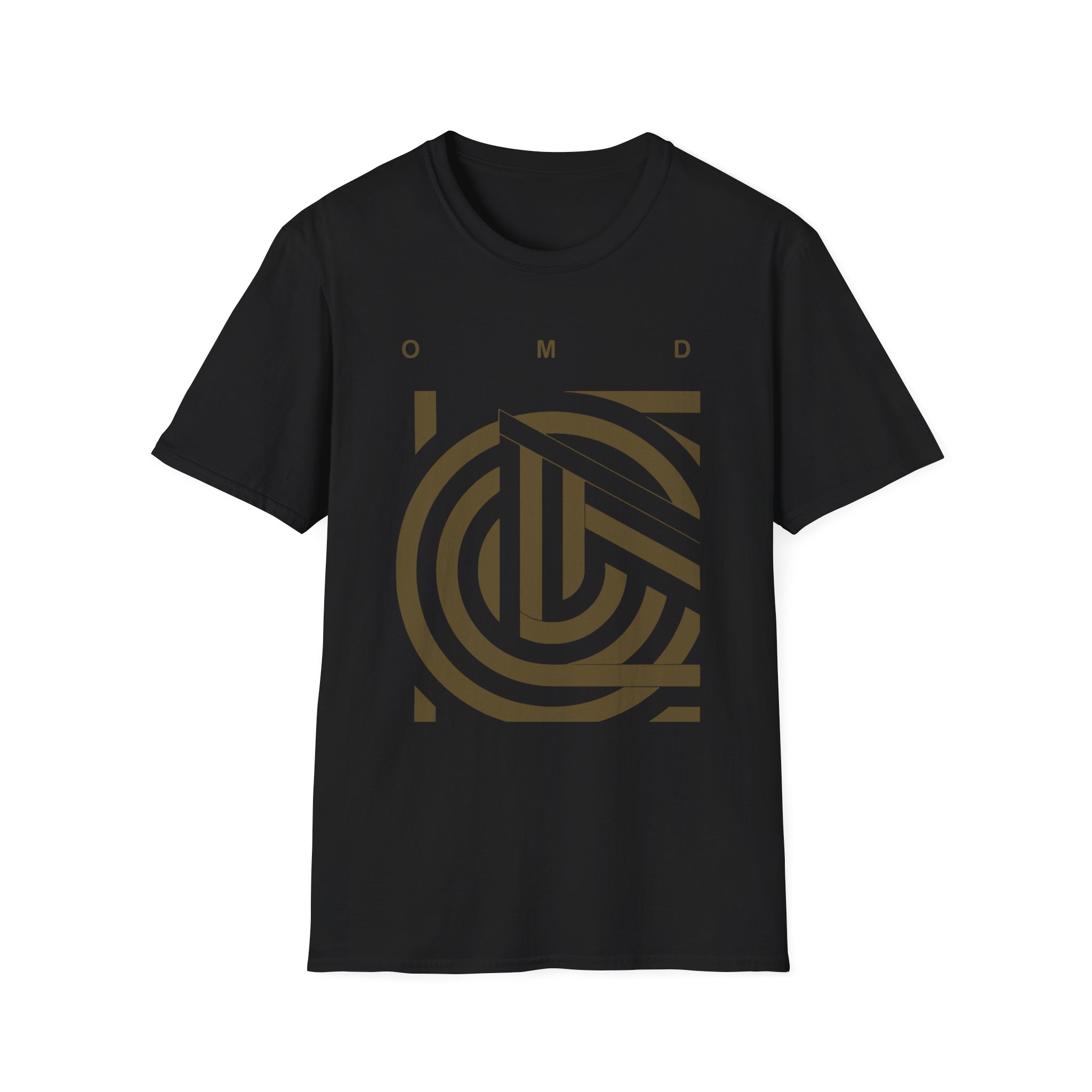 Omd Souvenir Bronze Lines Unisex Softstyle T-Shirt