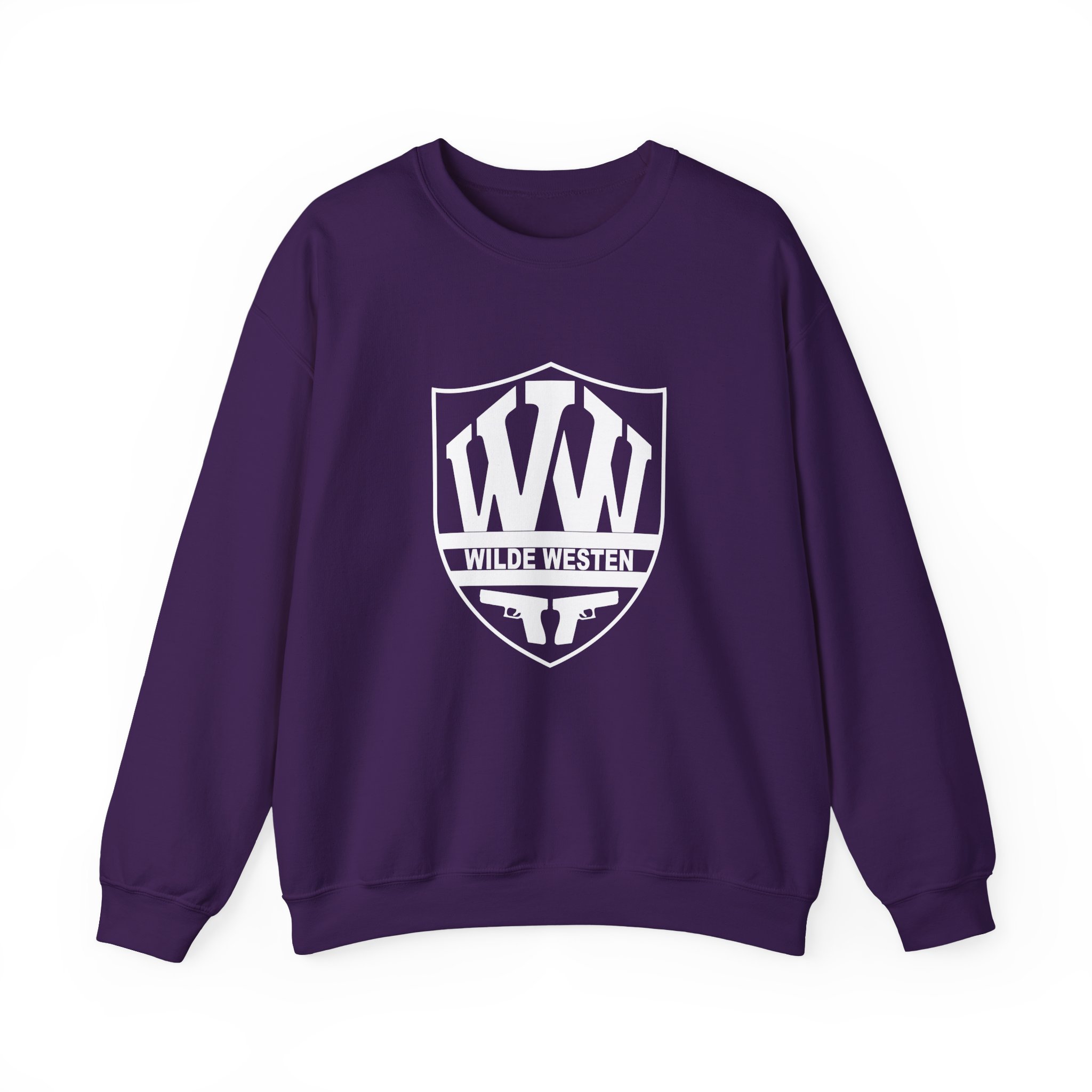 Mula B Louis Wilde Westen Logo Unisex Heavy Blendâ„¢ Crewneck Sweatshirt