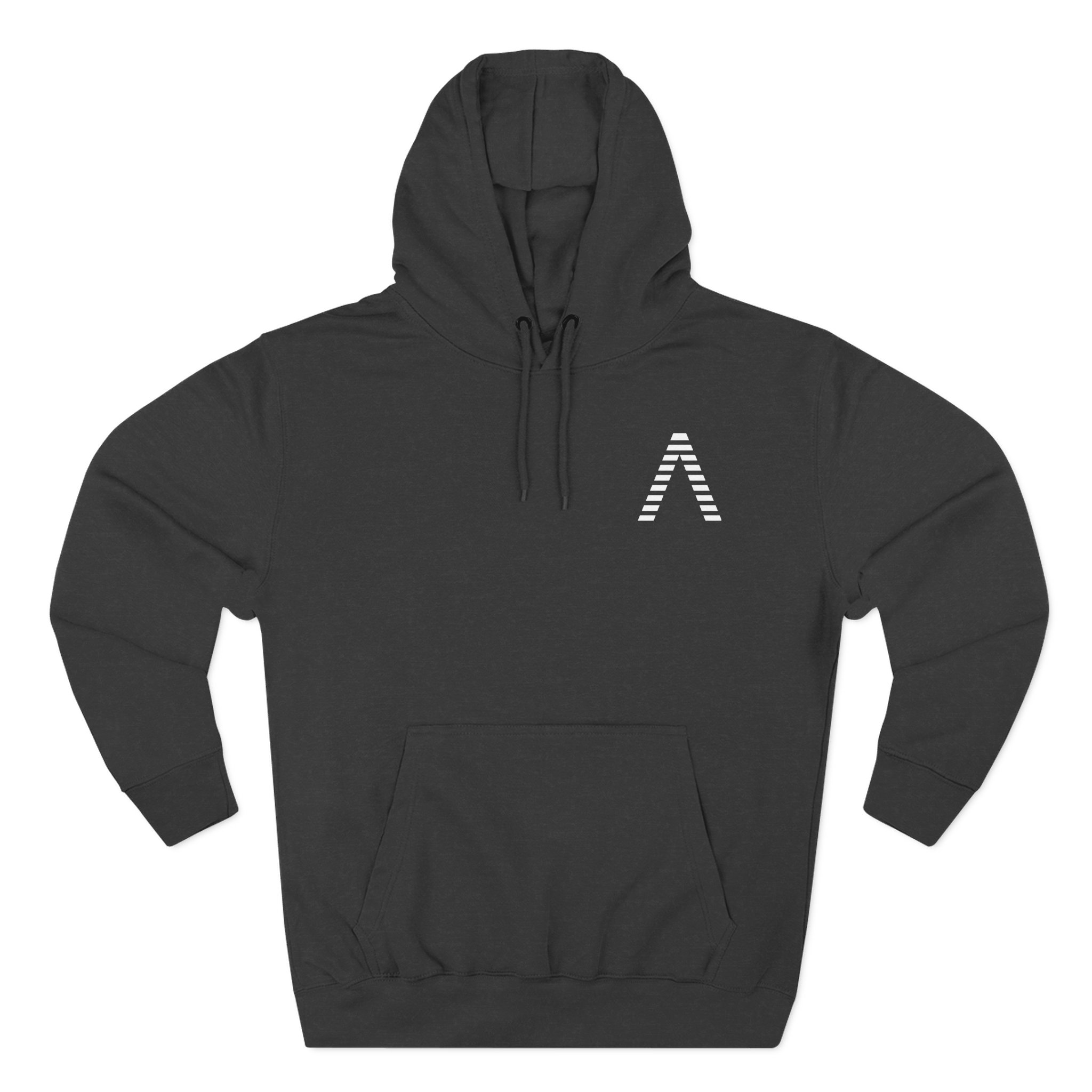 Axwell Logo Three-Panel Fleece Hoodie