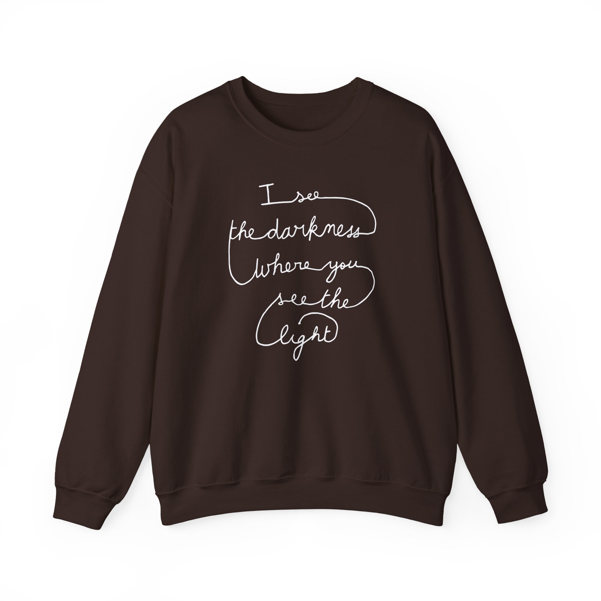 Tom Odell I See the Darkness Unisex Heavy Blendâ„¢ Crewneck Sweatshirt