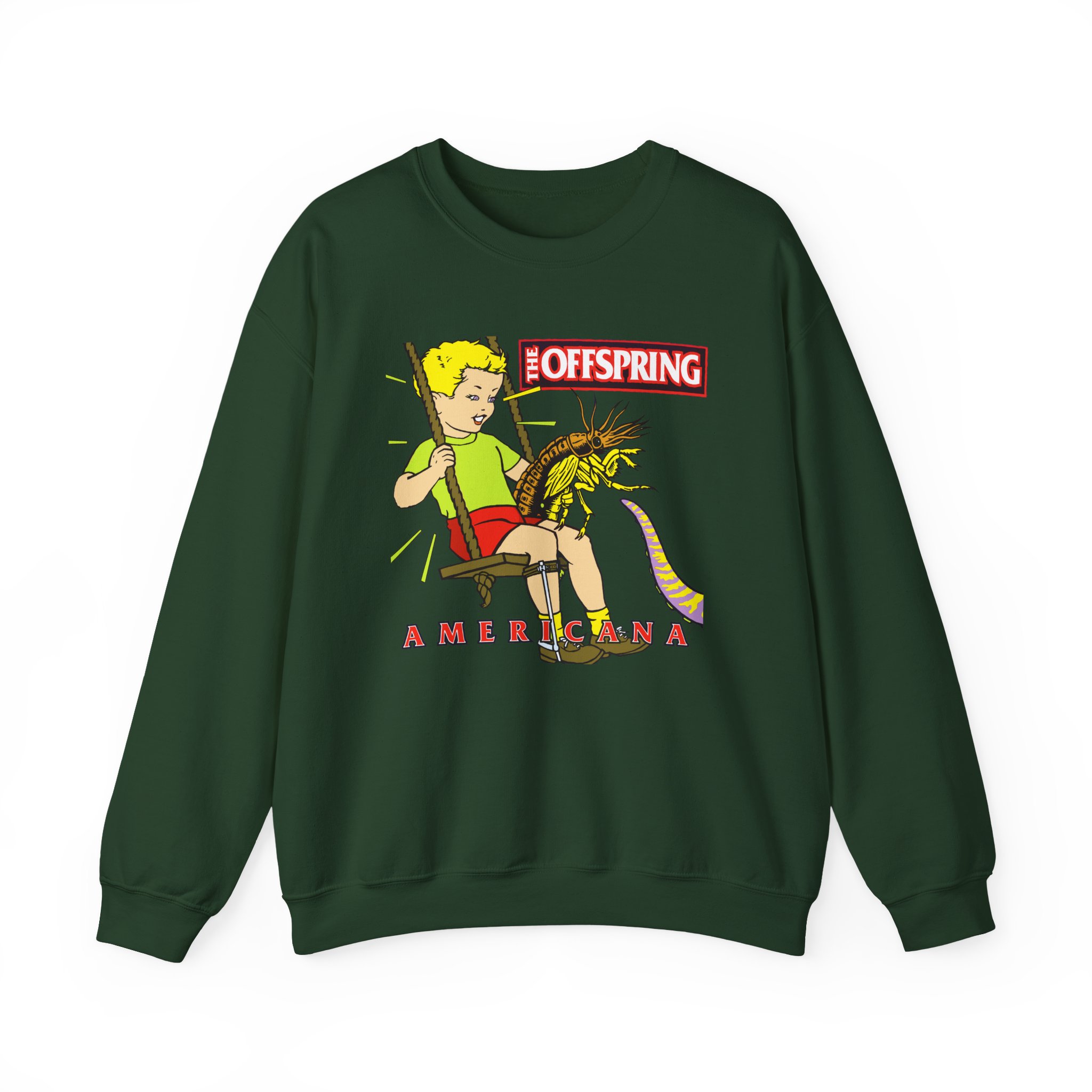 The Offspring Americana Unisex Heavy Blendâ„¢ Crewneck Sweatshirt