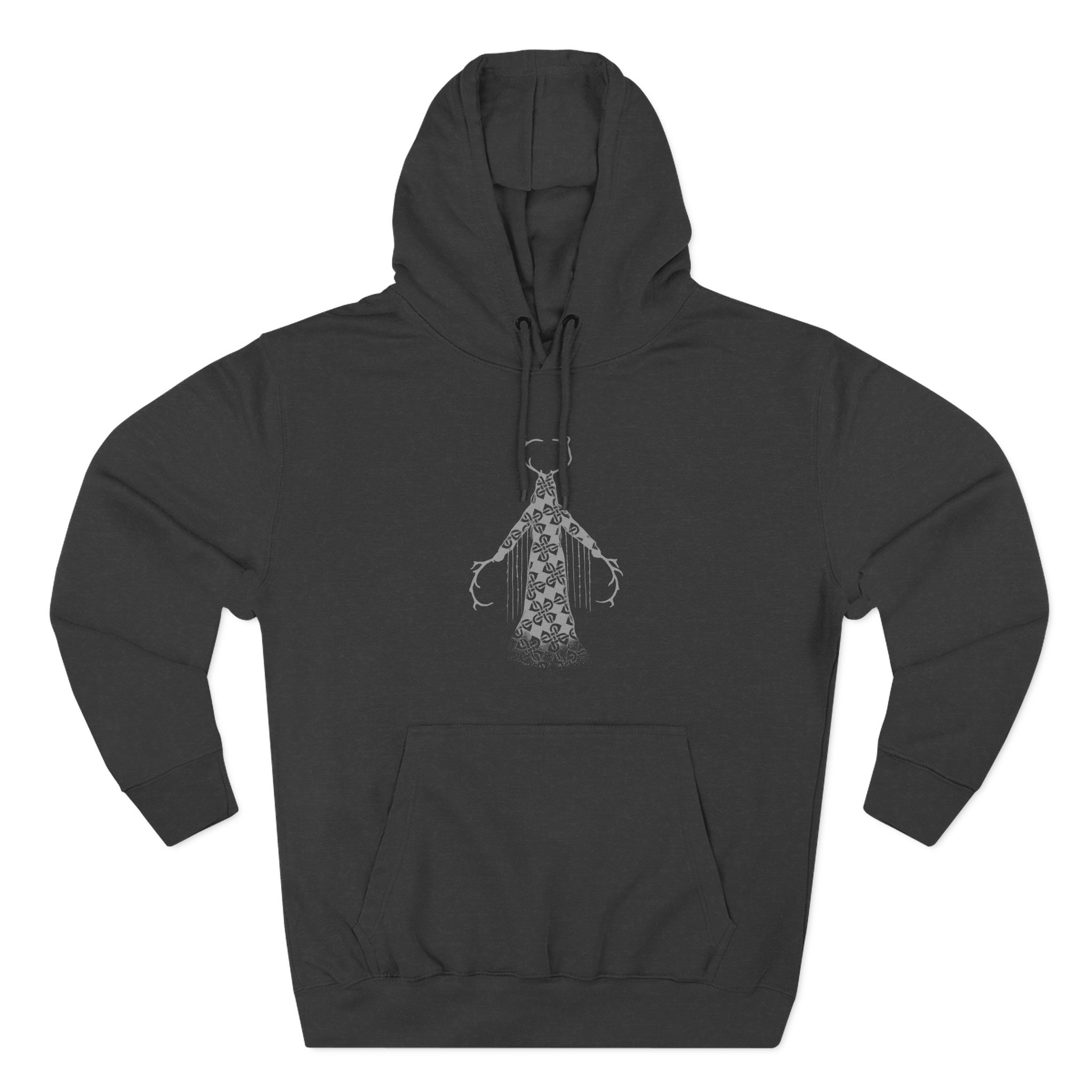 Heilung Maria Shaman Three-Panel Fleece Hoodie