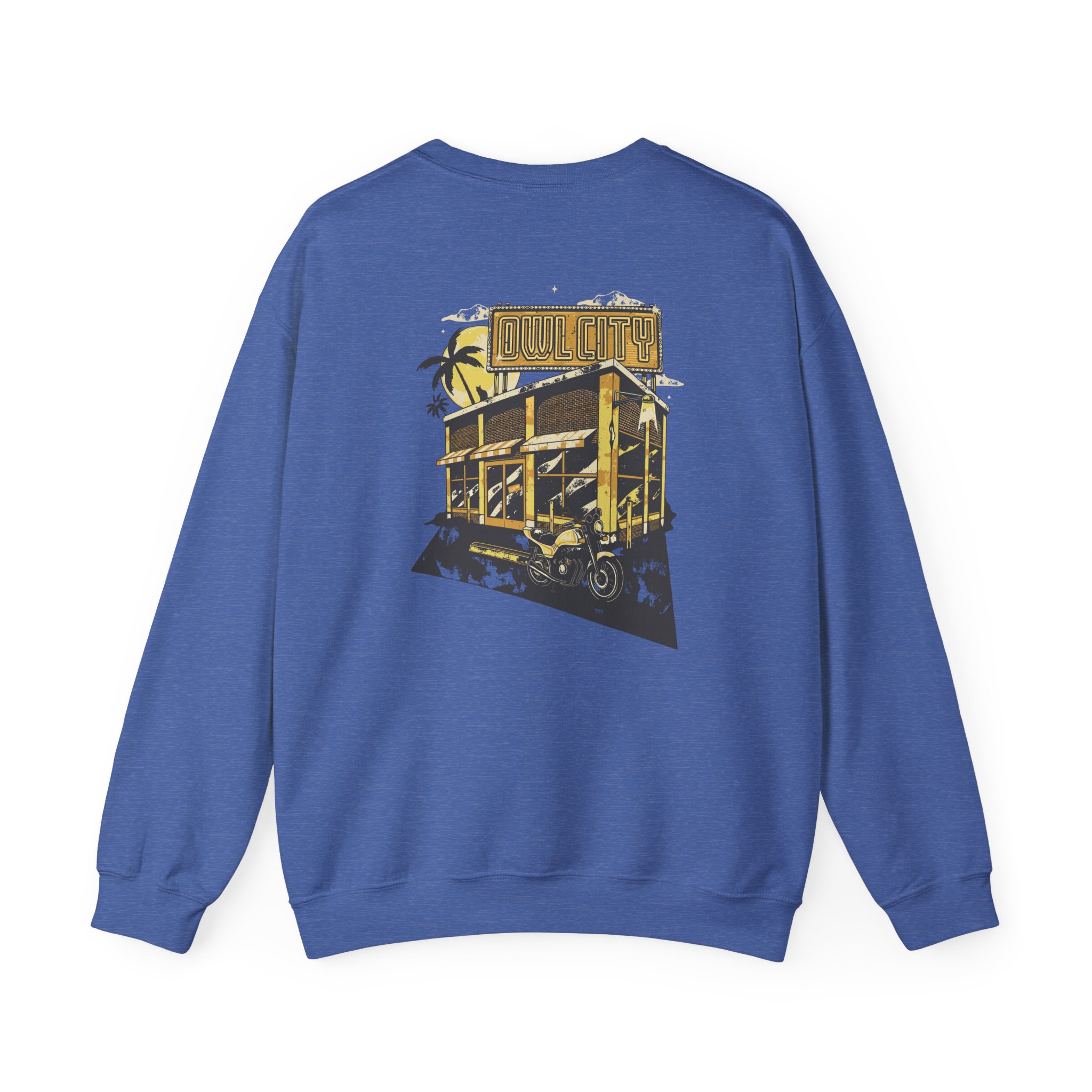 Owl City Coco Moon Storefront Unisex Heavy Blendâ„¢ Crewneck Sweatshirt