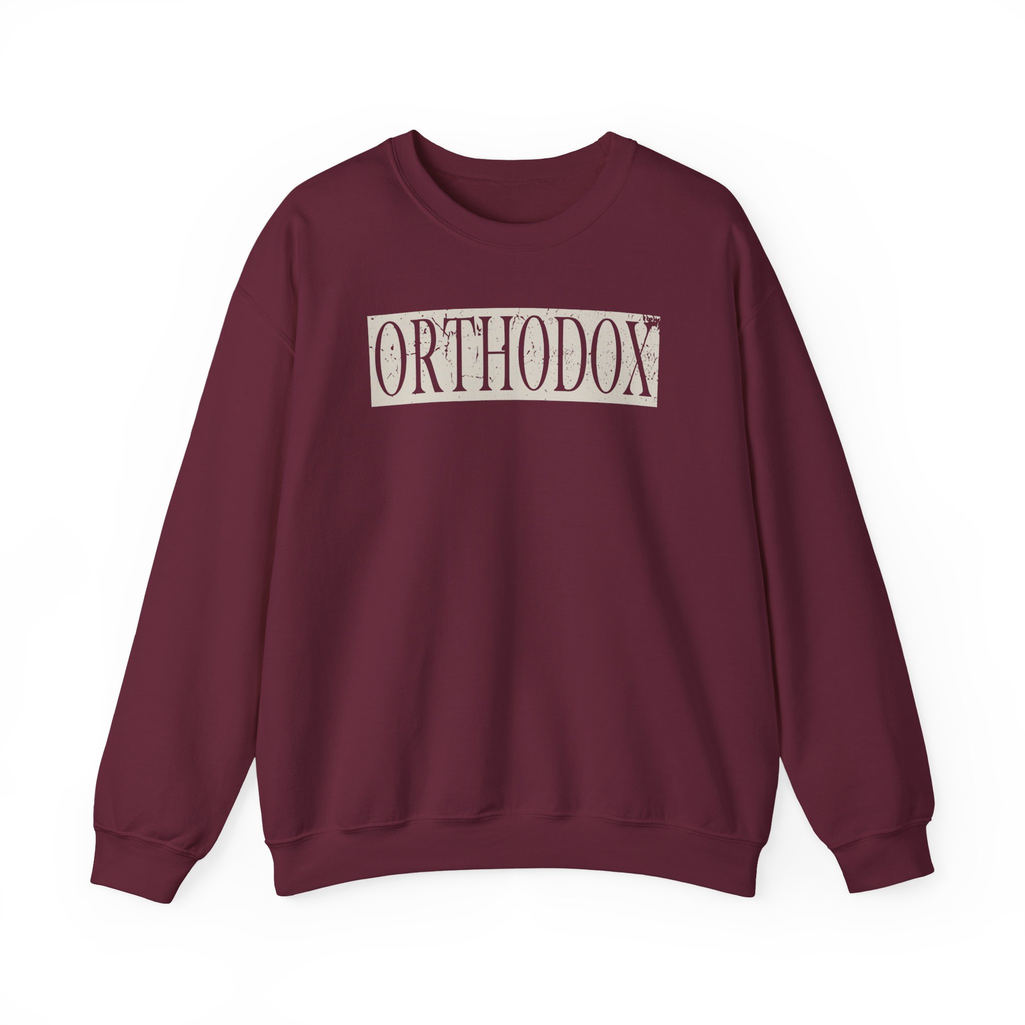 Orthodox Let It Take Its Course Unisex Heavy Blendâ„¢ Crewneck Sweatshirt