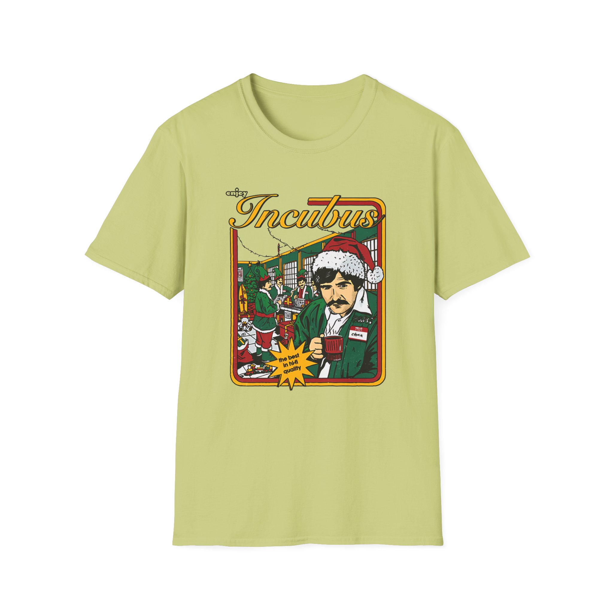 Incubus Santa Chuck Workshop Unisex Softstyle T-Shirt