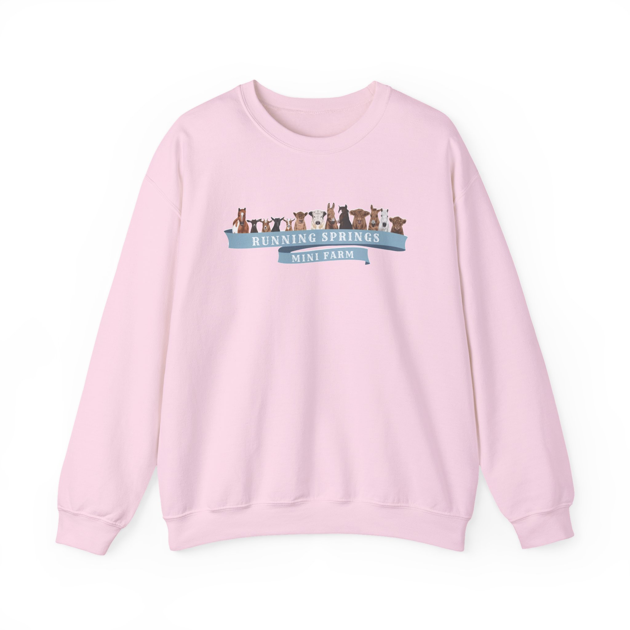 Katie Van Slyke The Mini Farm Unisex Heavy Blendâ„¢ Crewneck Sweatshirt