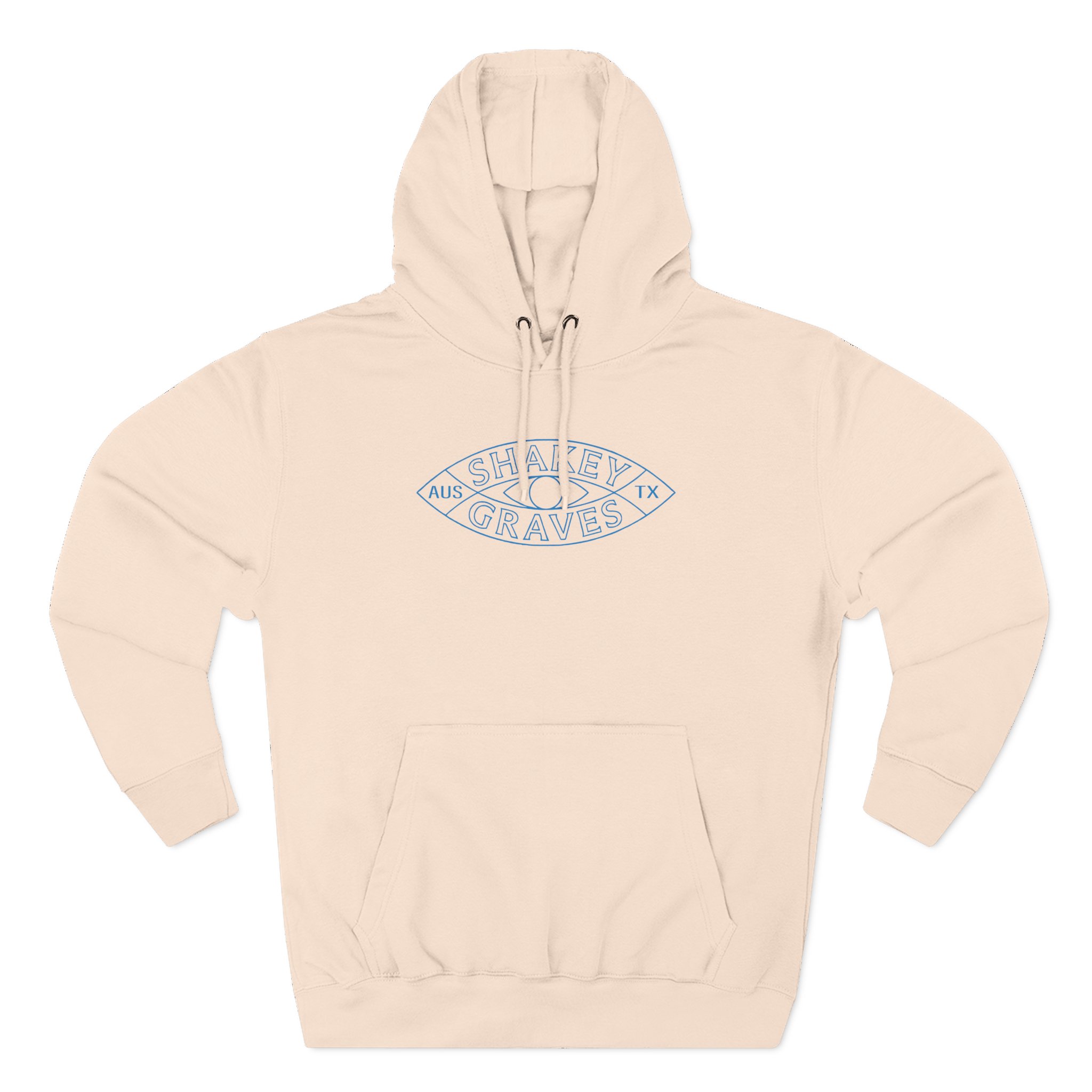 Shakey Graves Evil Eye Three-Panel Fleece Hoodie