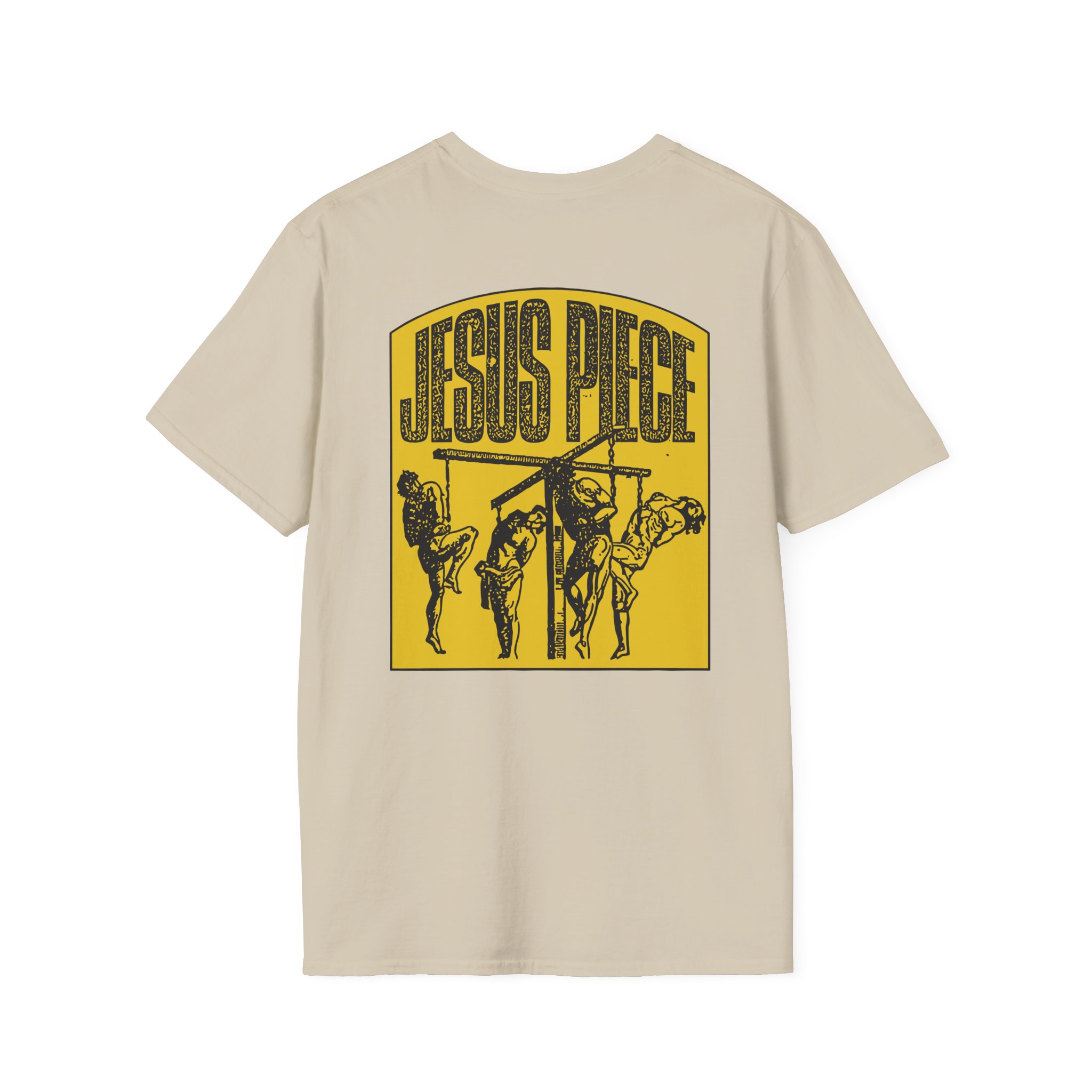 Jesus Piece Tortured Unisex Softstyle T-Shirt