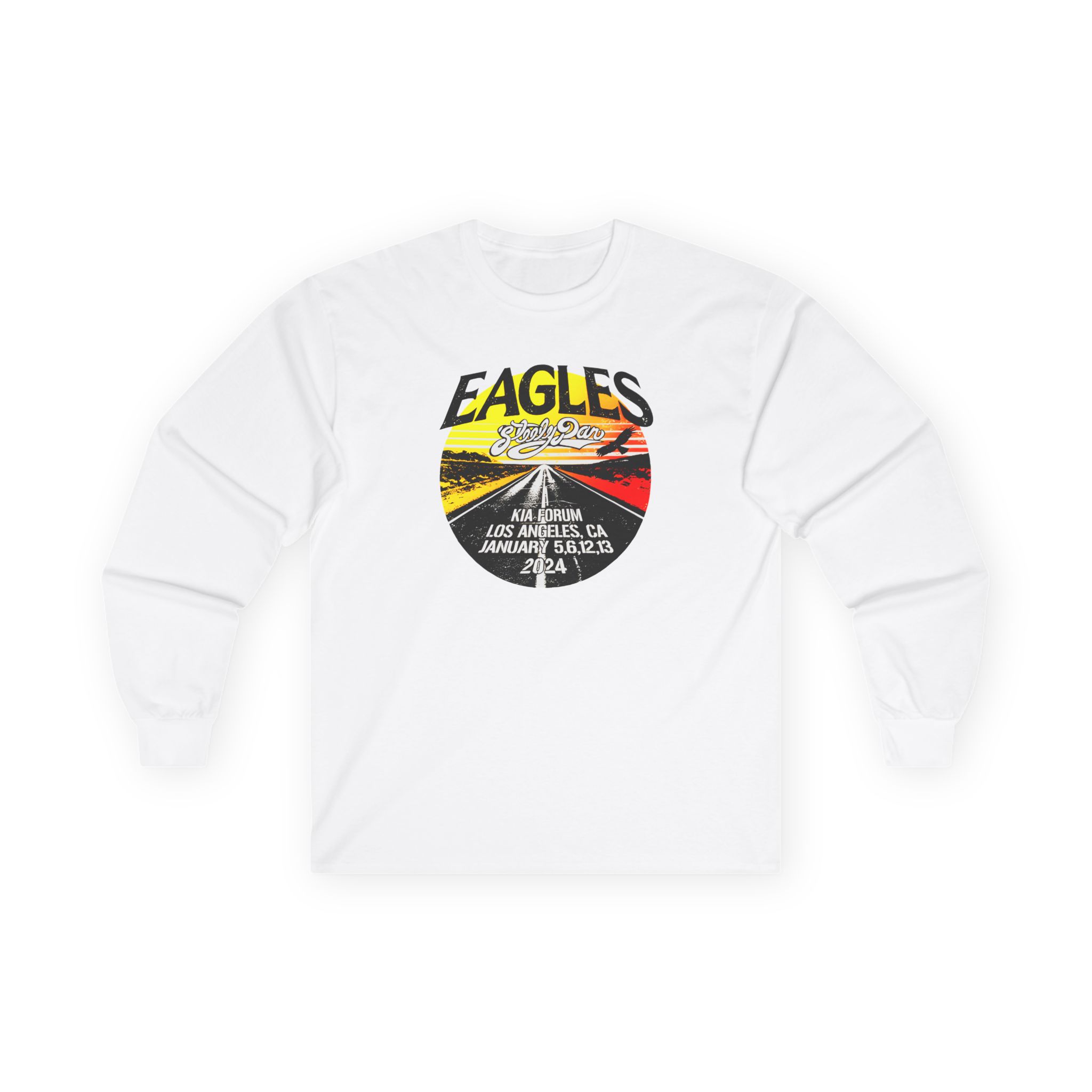 The Eagles The Long Goodbye 2024 Tour Los Angeles Unisex Ultra Cotton Long Sleeve Tee