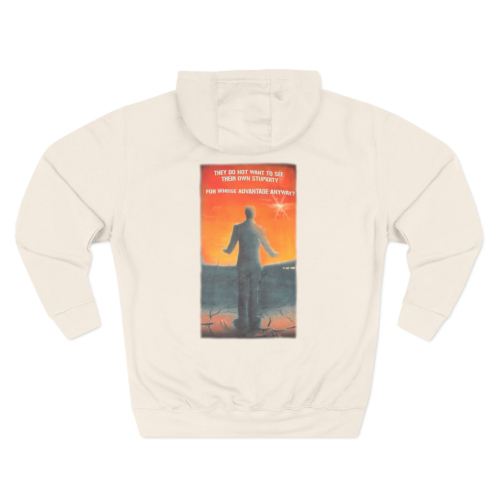 Xentrix For Whose Advantage Three-Panel Fleece Hoodie