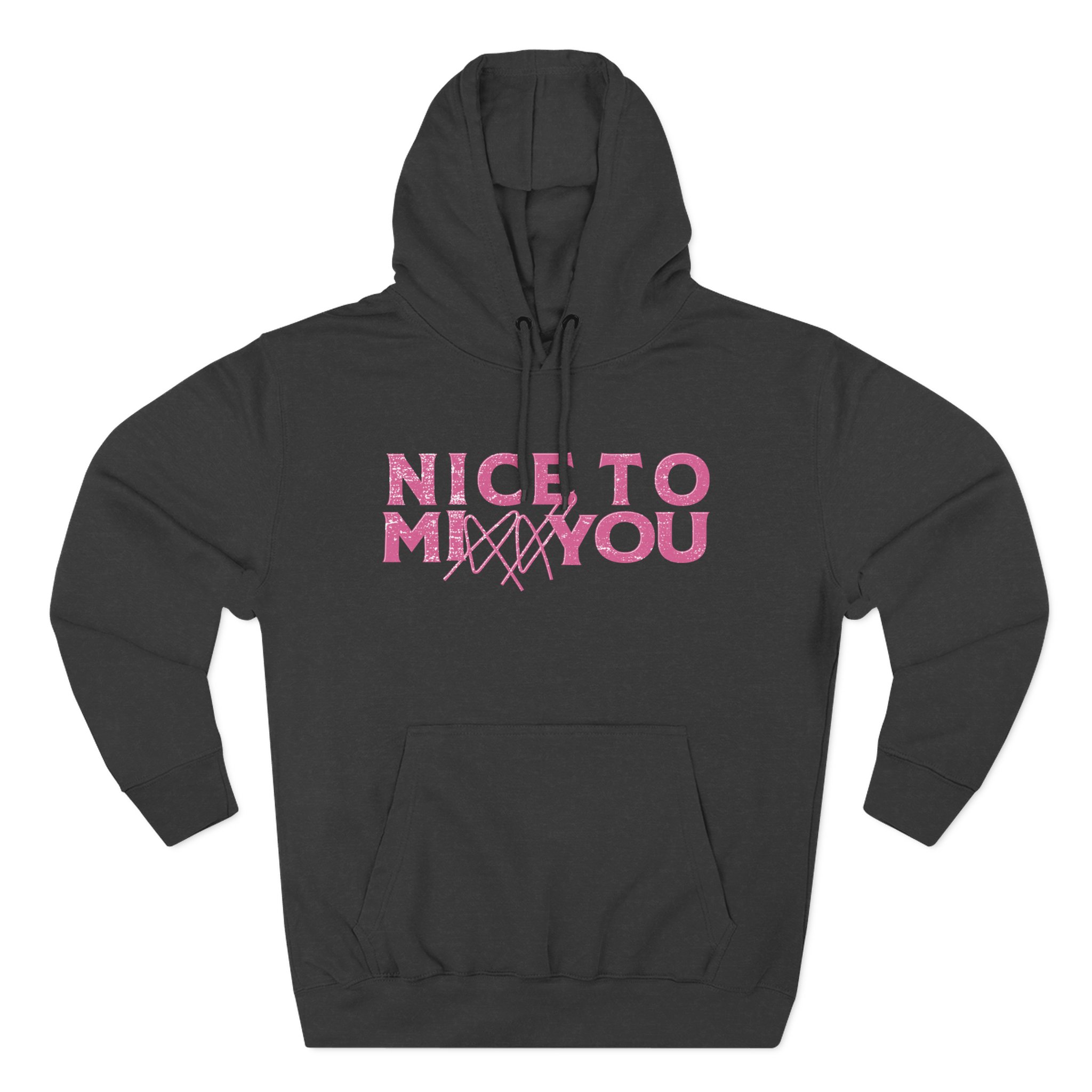 Nmixx Three-Panel Fleece Hoodie