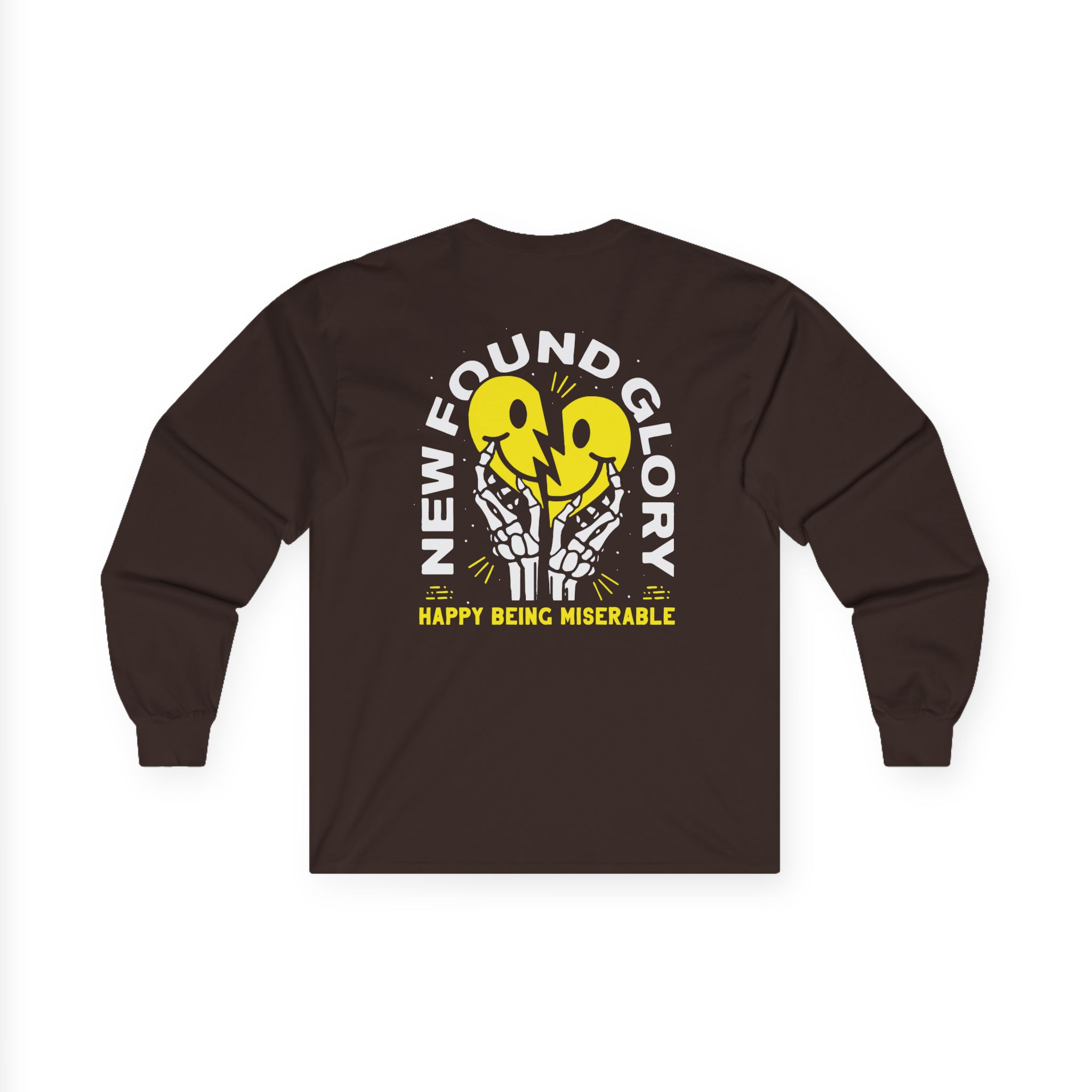 New Found Glory Happy Being Miserable Unisex Ultra Cotton Long Sleeve Tee