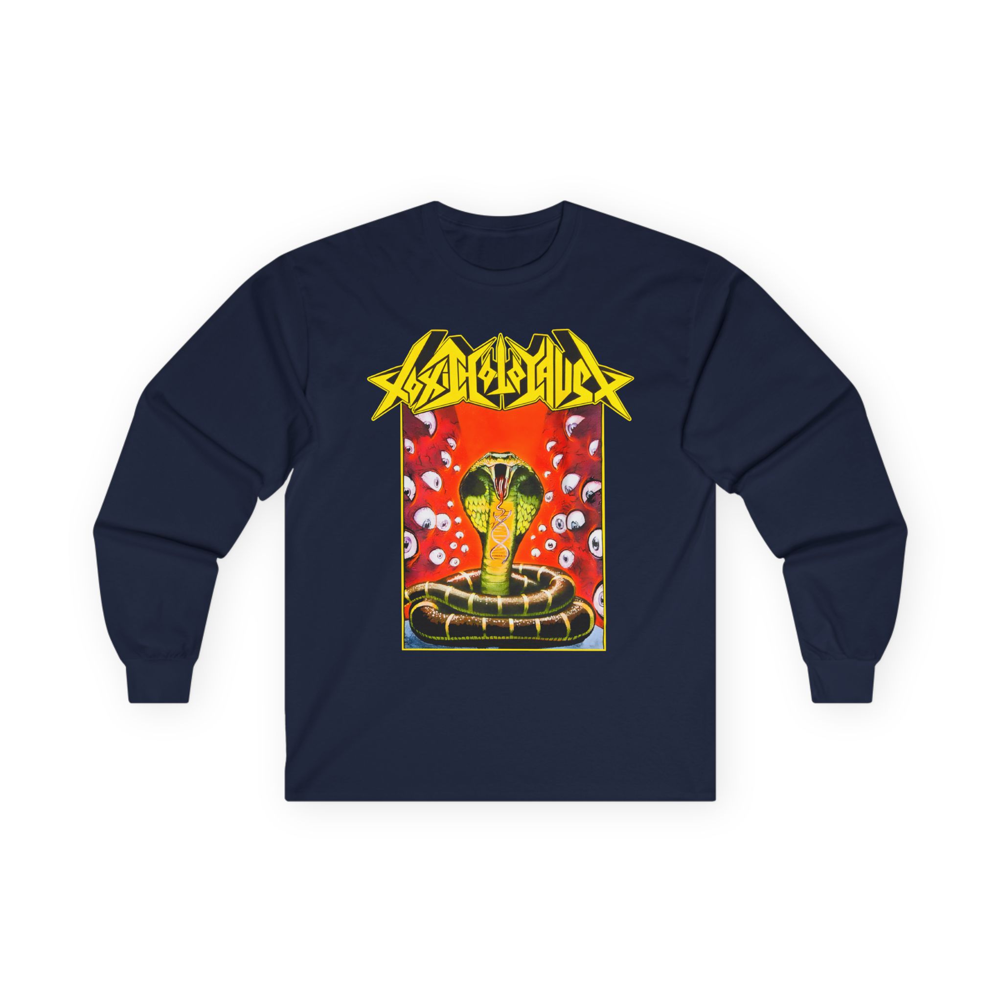 Toxic Holocaust Chemistry of Consciousness Album Art Unisex Ultra Cotton Long Sleeve Tee