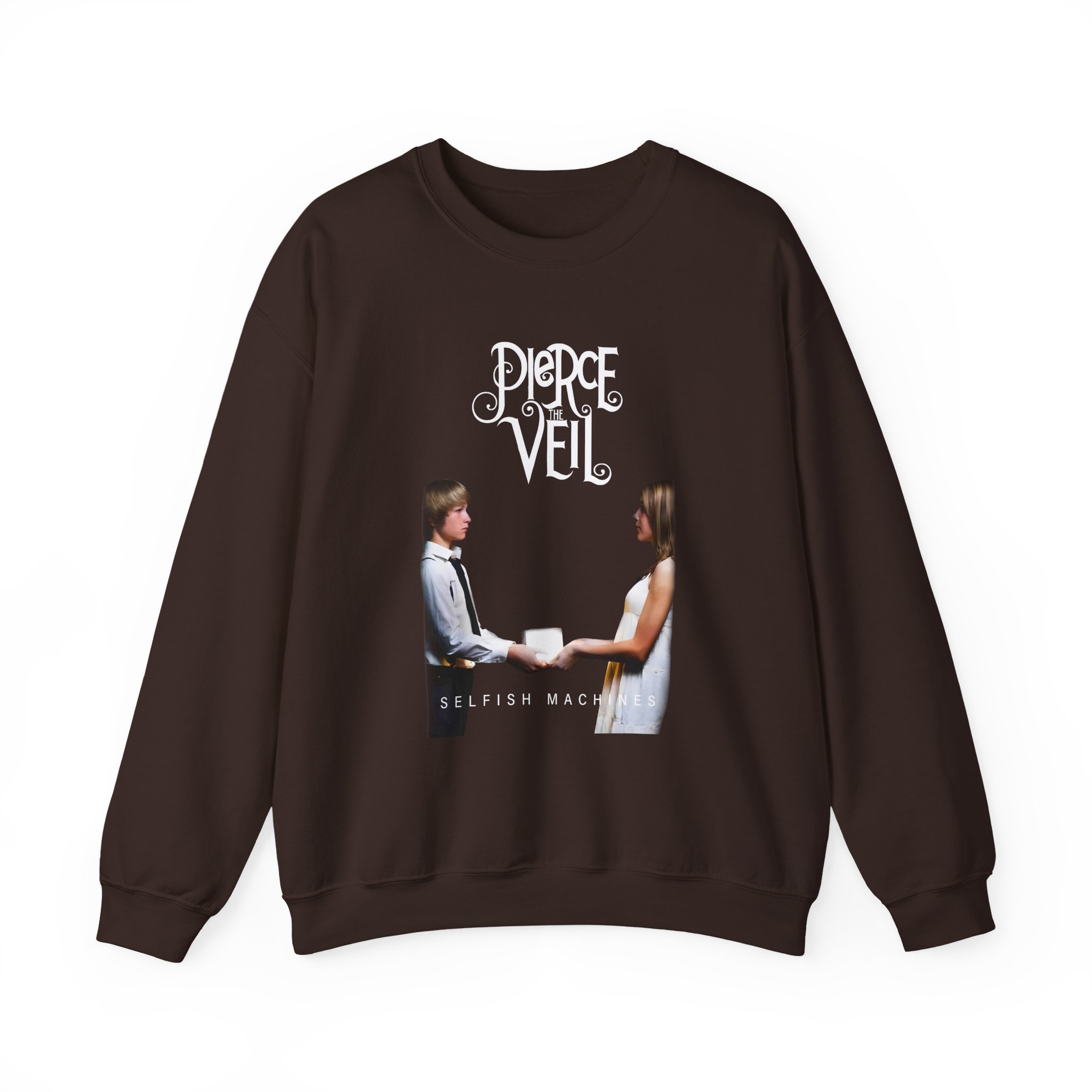Pierce the Veil Selfish Machines Unisex Heavy Blendâ„¢ Crewneck Sweatshirt