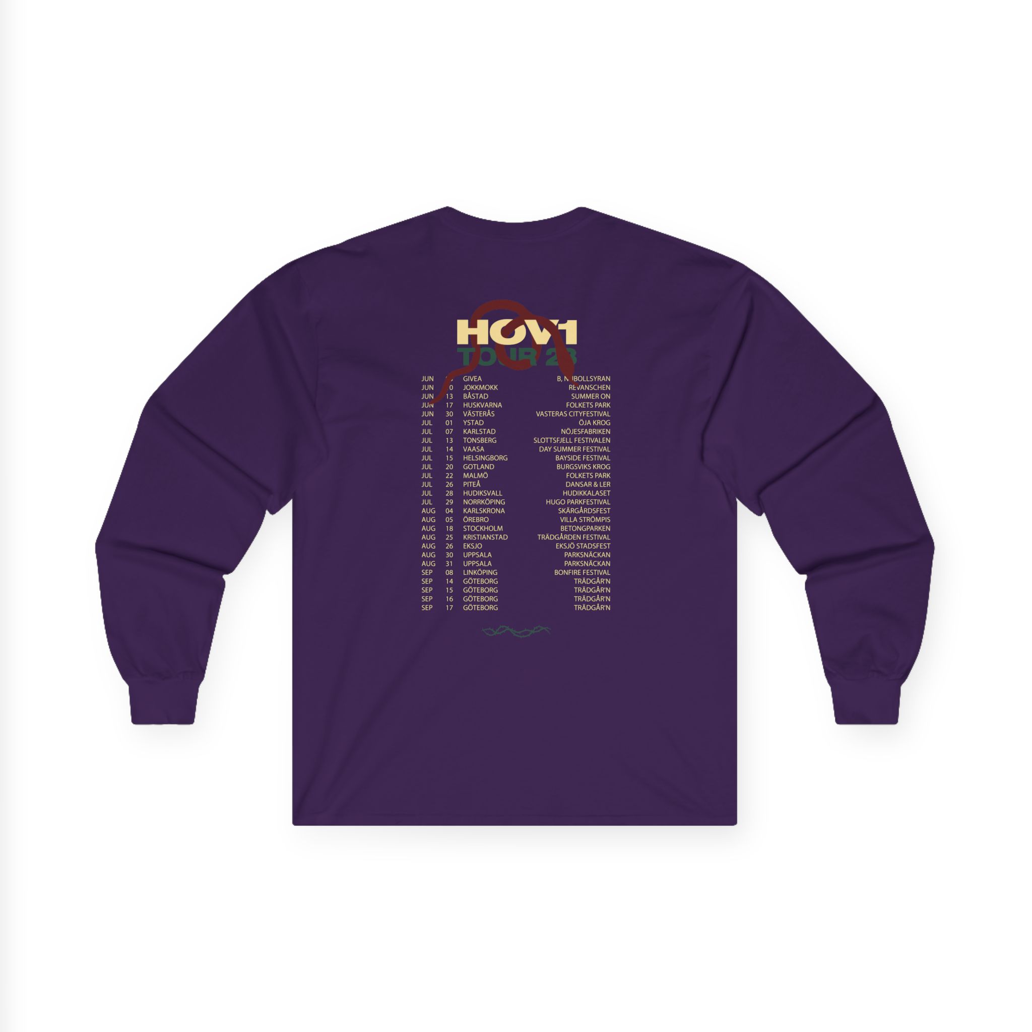 Hov1 Tour 2025 Unisex Ultra Cotton Long Sleeve Tee
