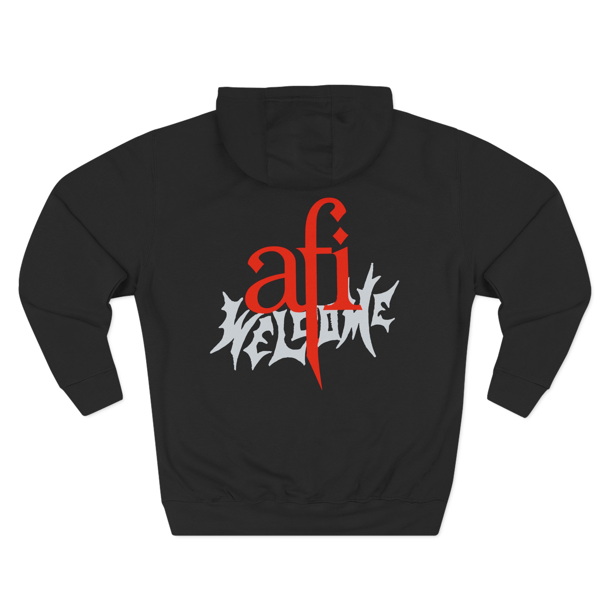 Afi X Welcome Nowhere Three-Panel Fleece Hoodie