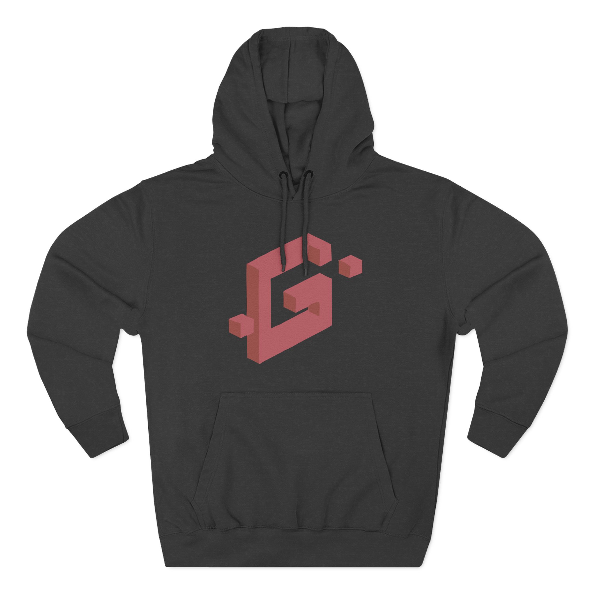Grian Three-Panel Fleece Hoodie