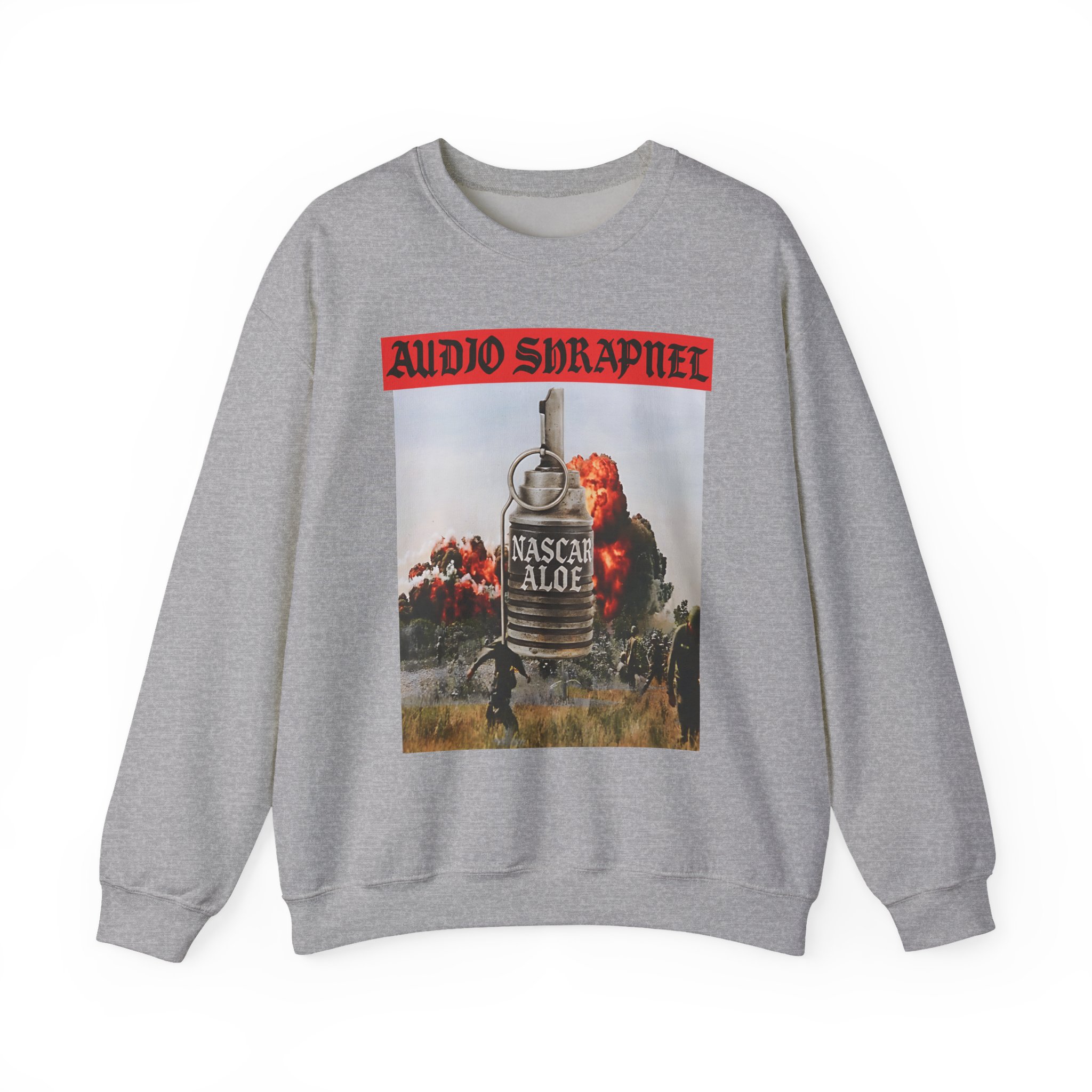 Nascar Aloe Grenade Unisex Heavy Blendâ„¢ Crewneck Sweatshirt