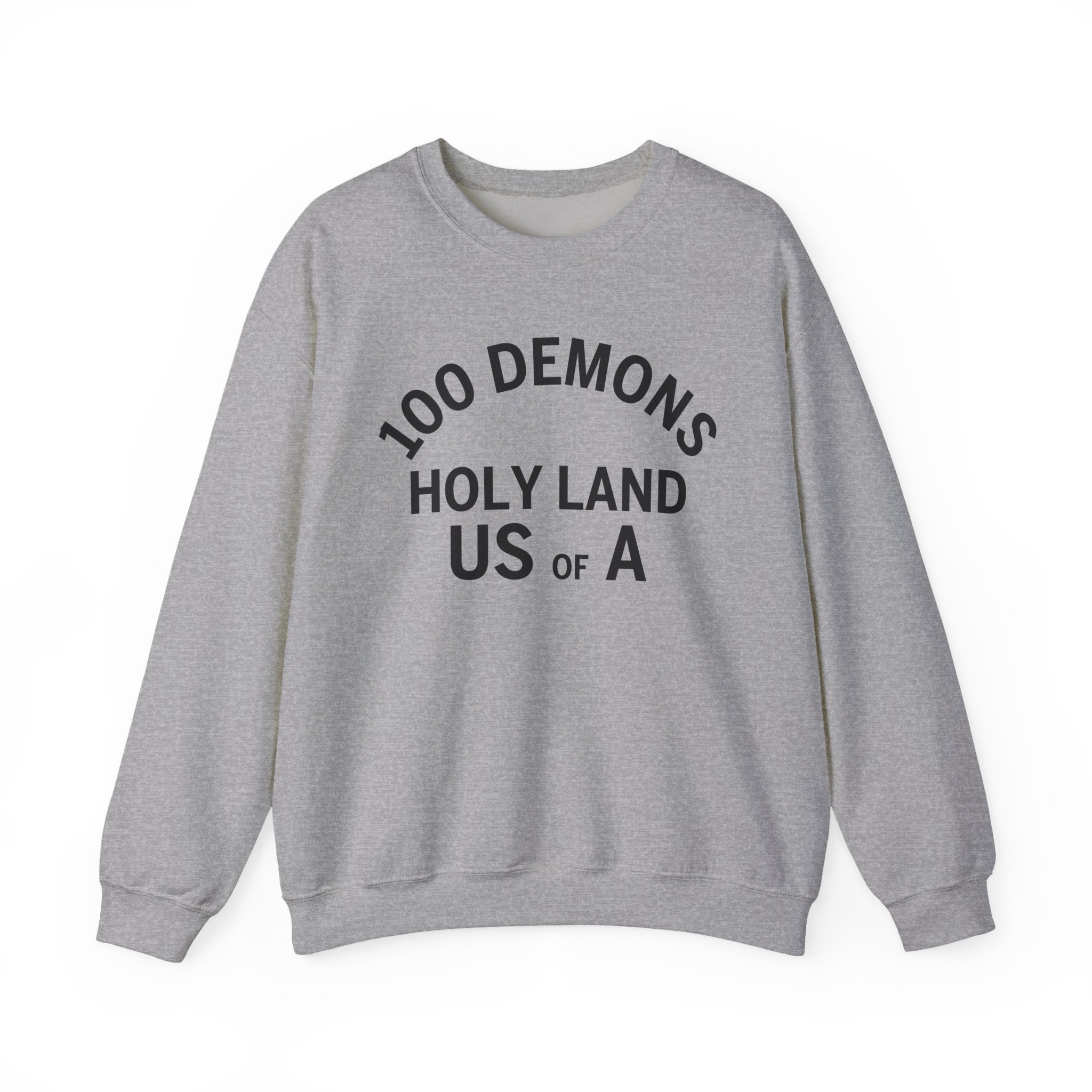 100 Demons Holyland Unisex Heavy Blendâ„¢ Crewneck Sweatshirt