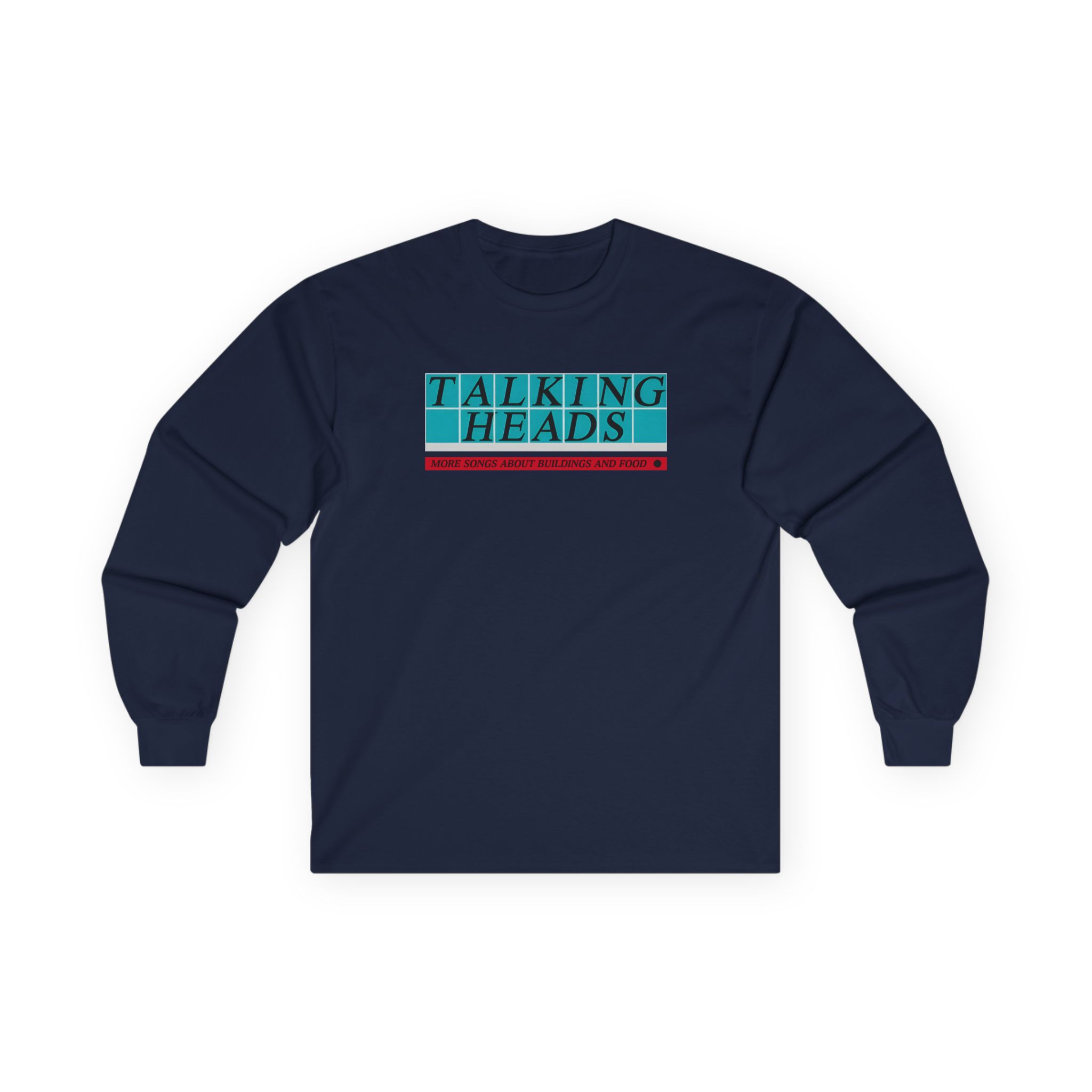 Talking Heads Tiled Logo Unisex Ultra Cotton Long Sleeve Tee