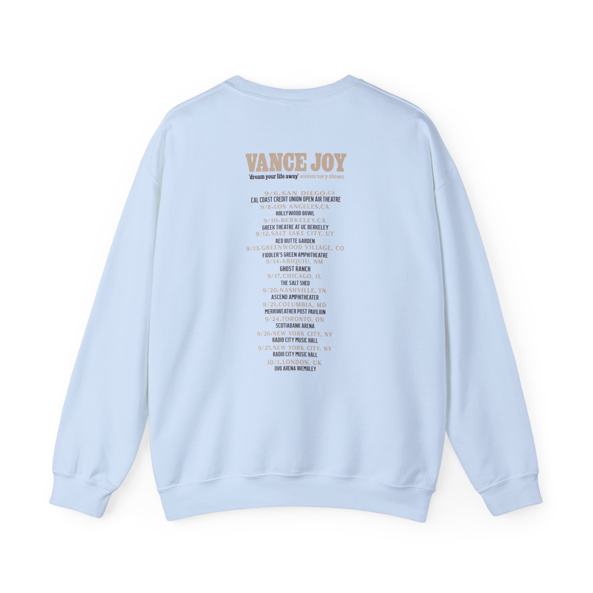 Vance Joy dream your life away Unisex Heavy Blendâ„¢ Crewneck Sweatshirt