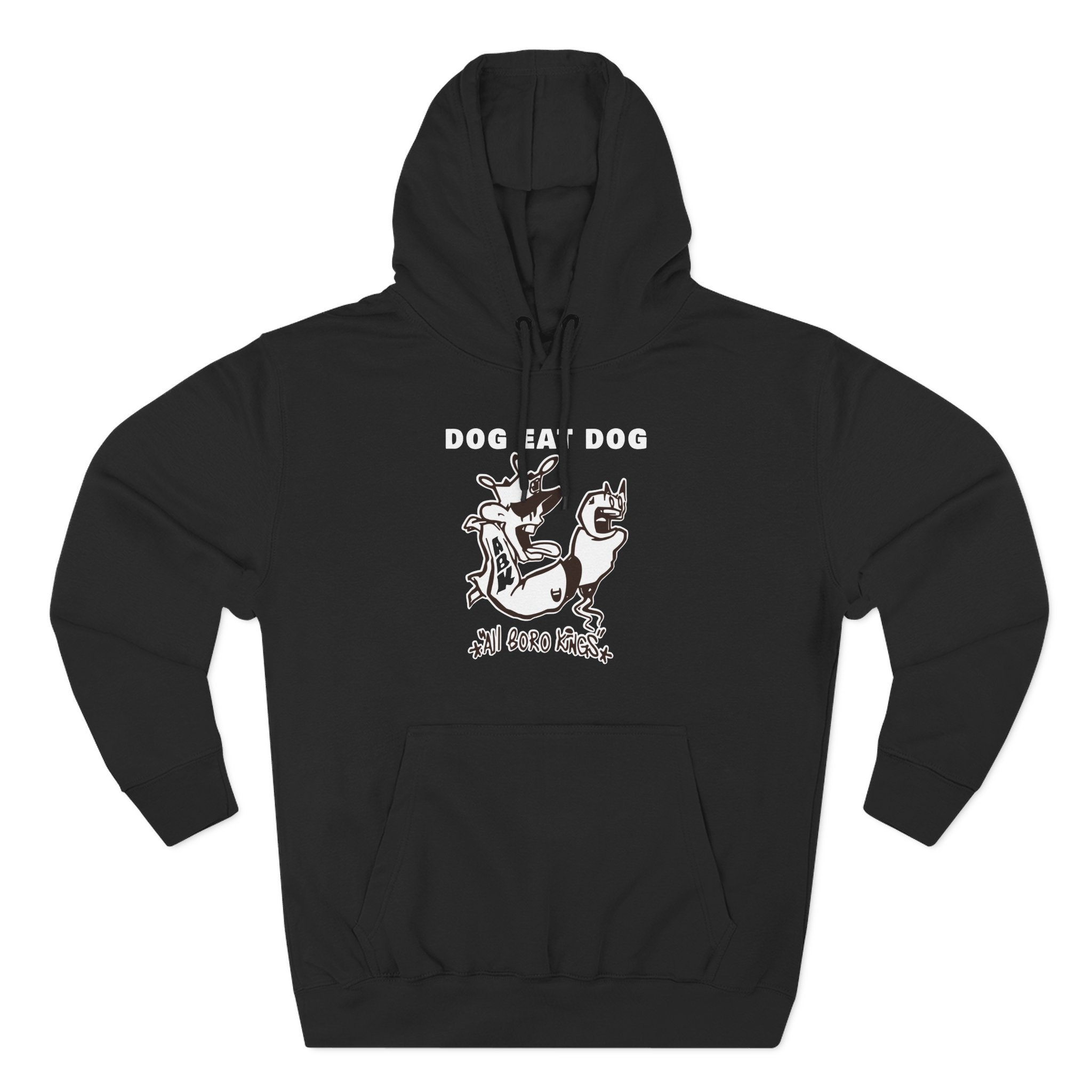 Dog Eat Dog if These Are Good Times Three-Panel Fleece Hoodie