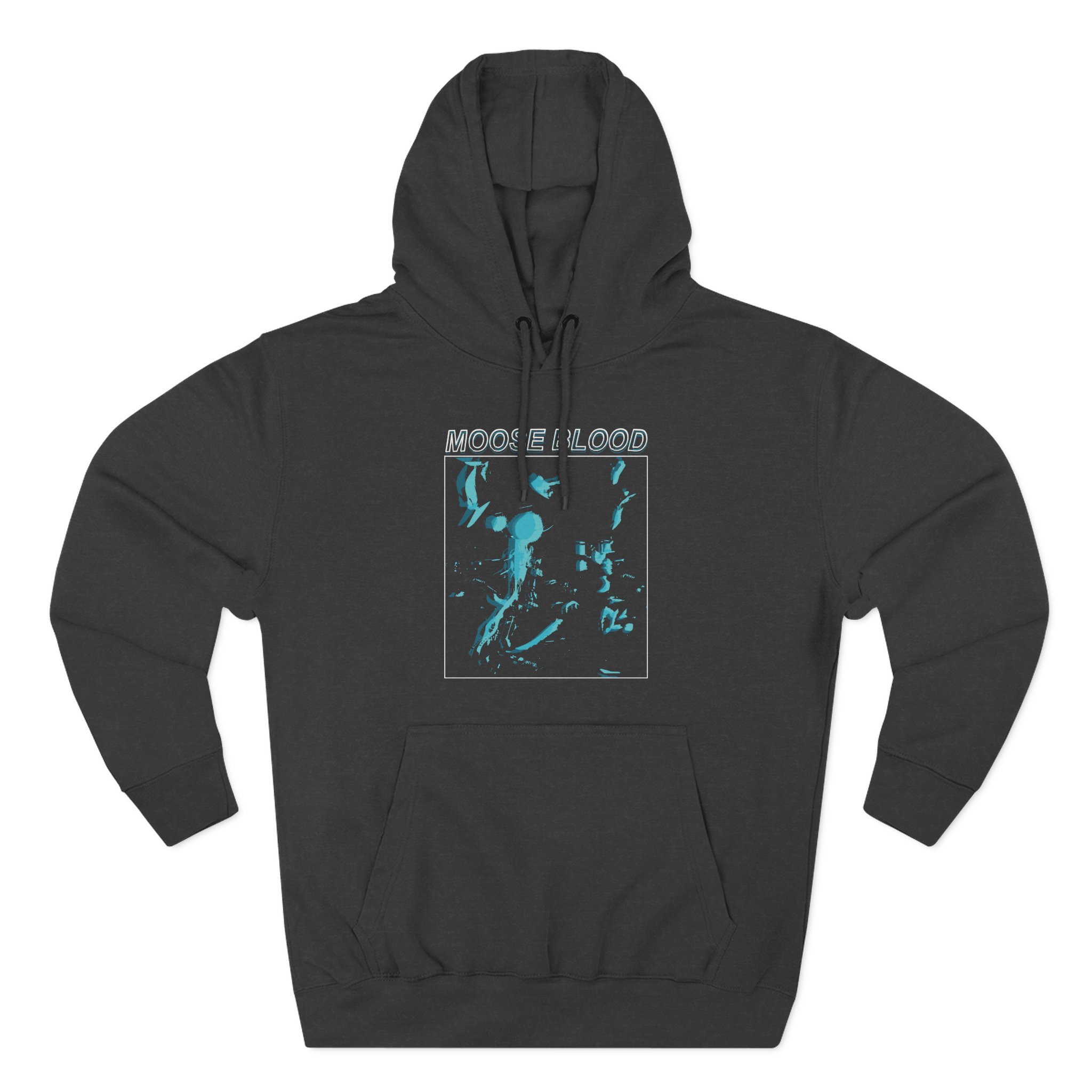 Moose Blood Echo Three-Panel Fleece Hoodie