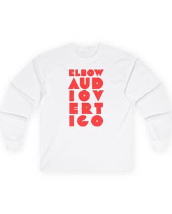 Elbow Audio Vertigo Stacked Logo Unisex Ultra Cotton Long Sleeve Tee