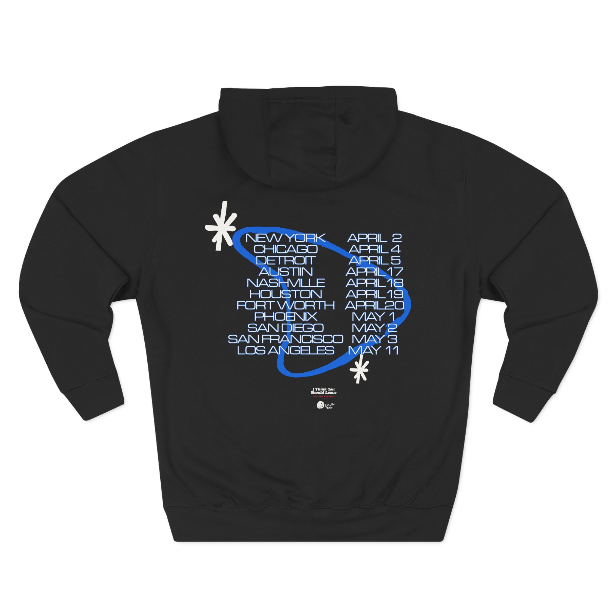 I Think You Should Leave Tour Three-Panel Fleece Hoodie