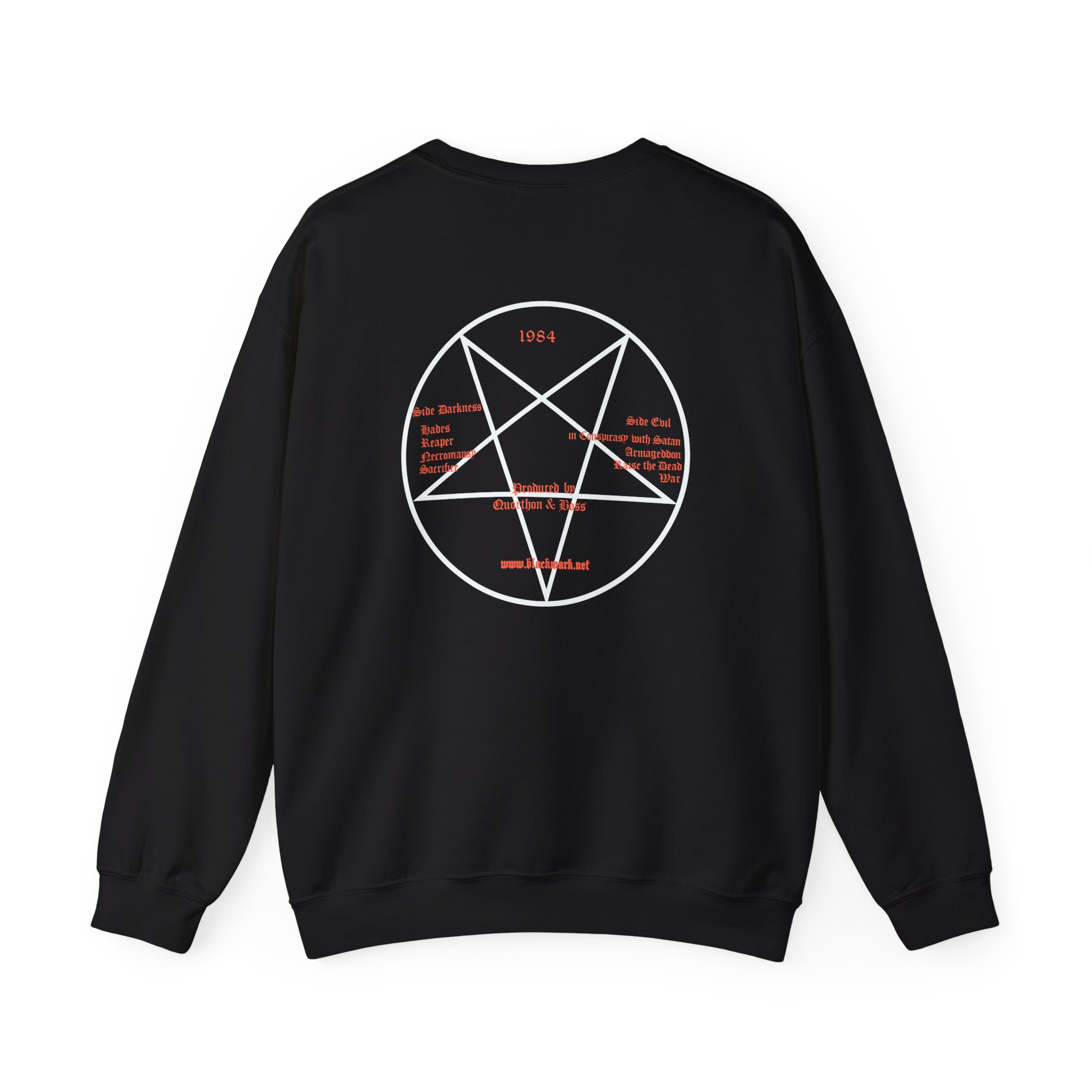 Bathory Goat Unisex Heavy Blend Crewneck Sweatshirt