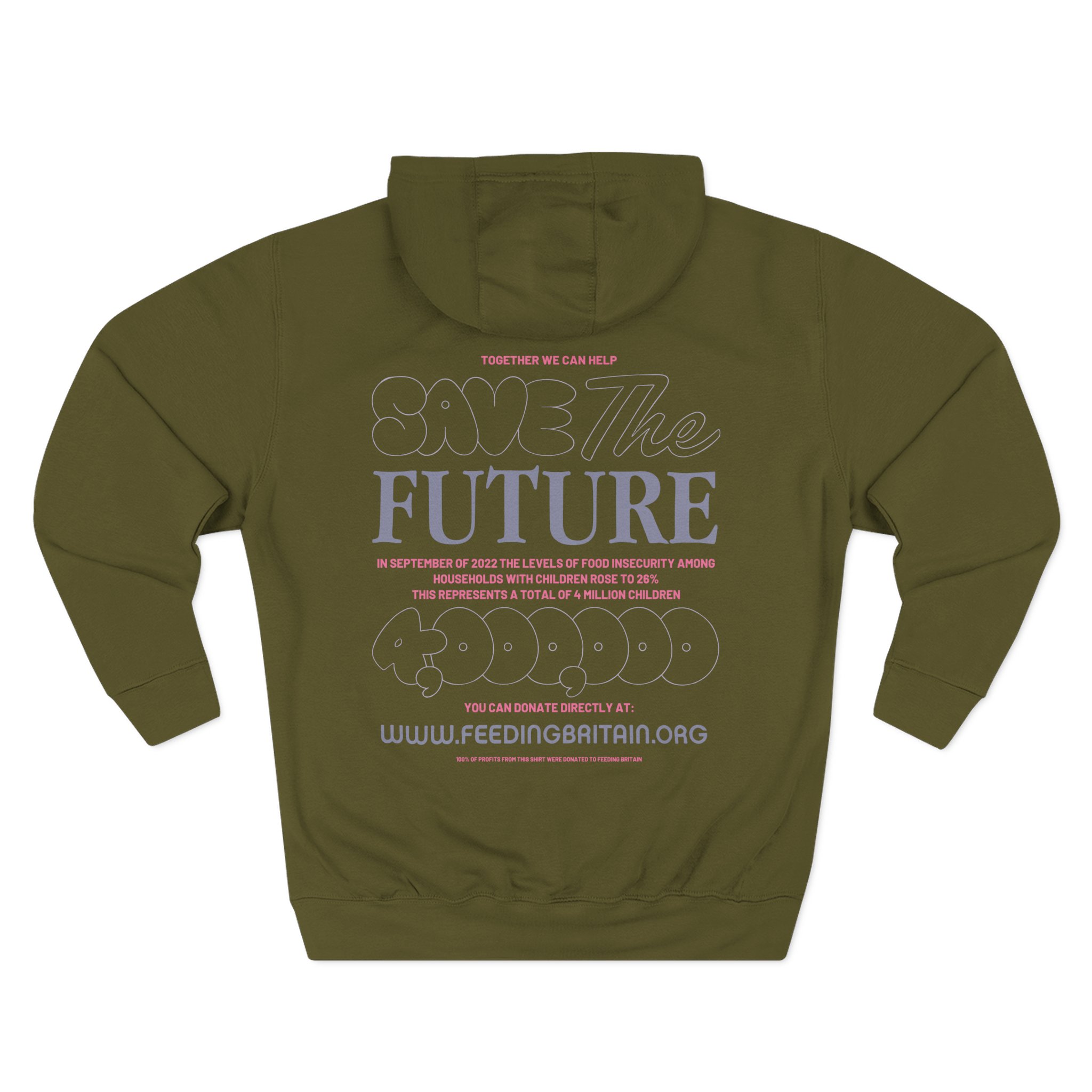 Zayn Malik Zayn X Feeding Britain Future Three-Panel Fleece Hoodie