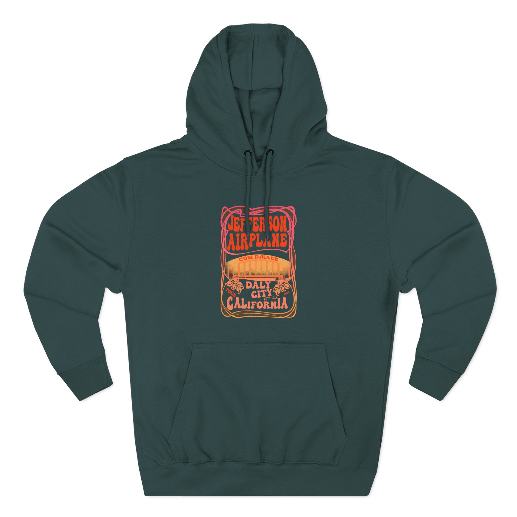 Jefferson Airplane Daly City Tour Three-Panel Fleece Hoodie