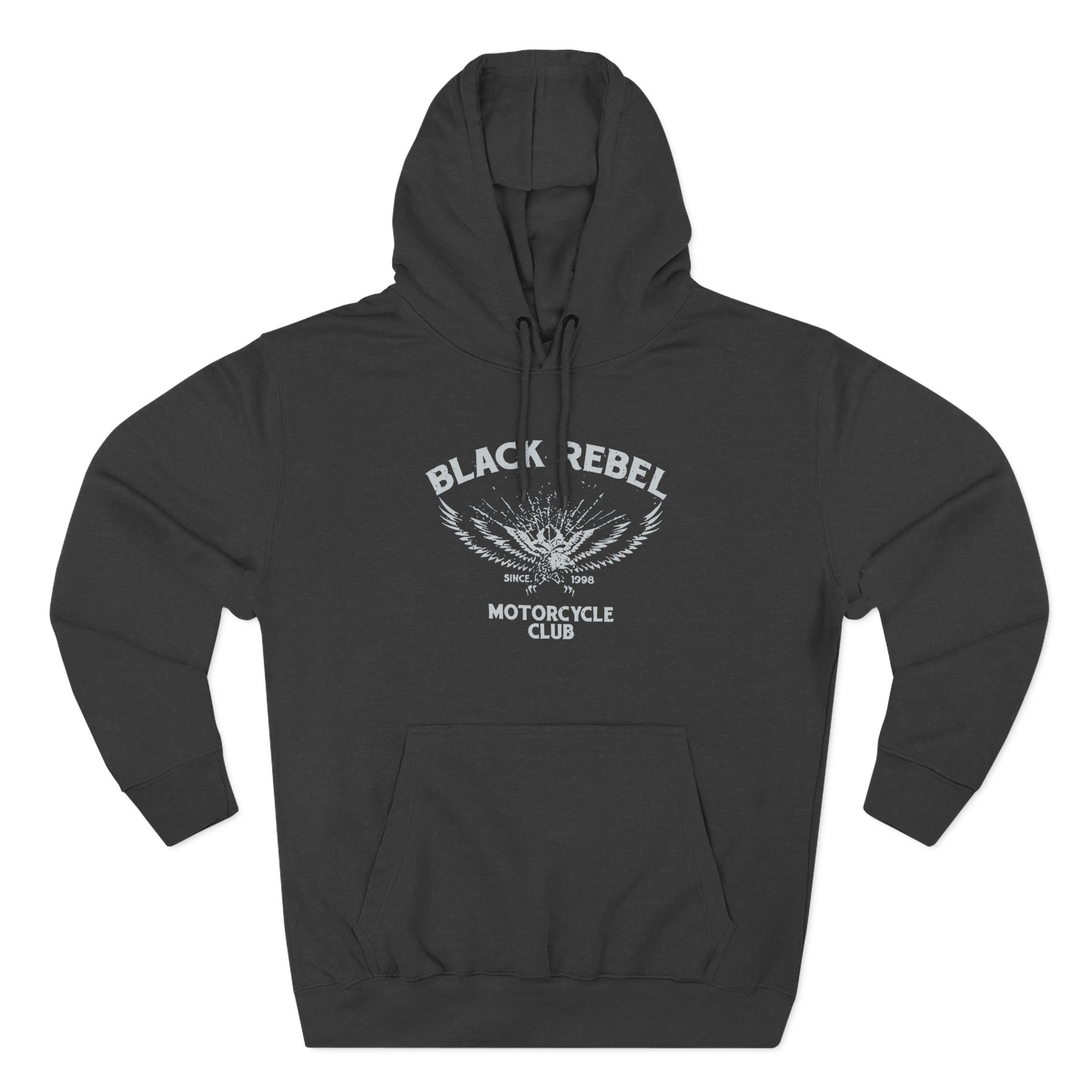 B.R.M.C. EAGLE Three-Panel Fleece Hoodie