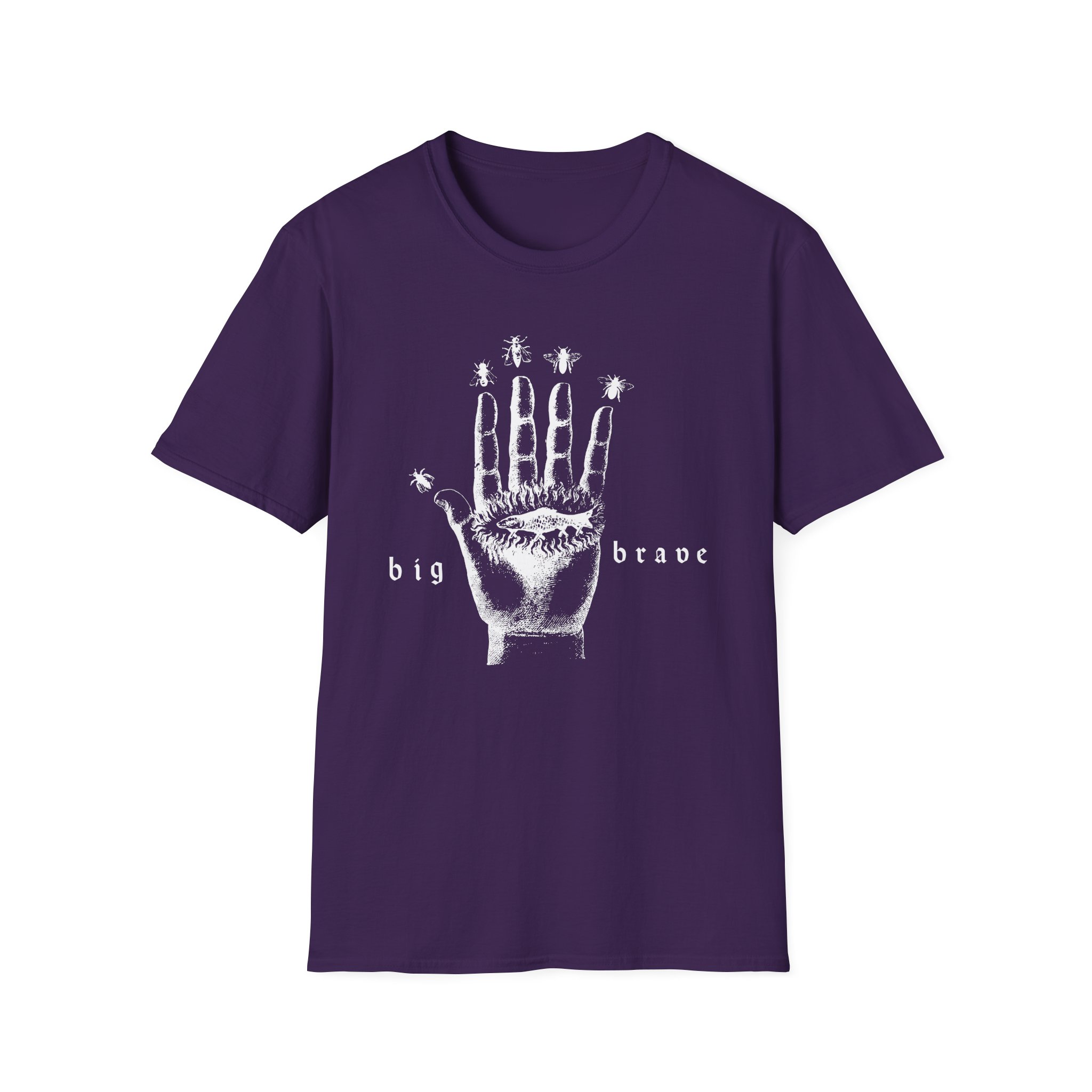 Big Brave Hand Unisex Softstyle T-Shirt