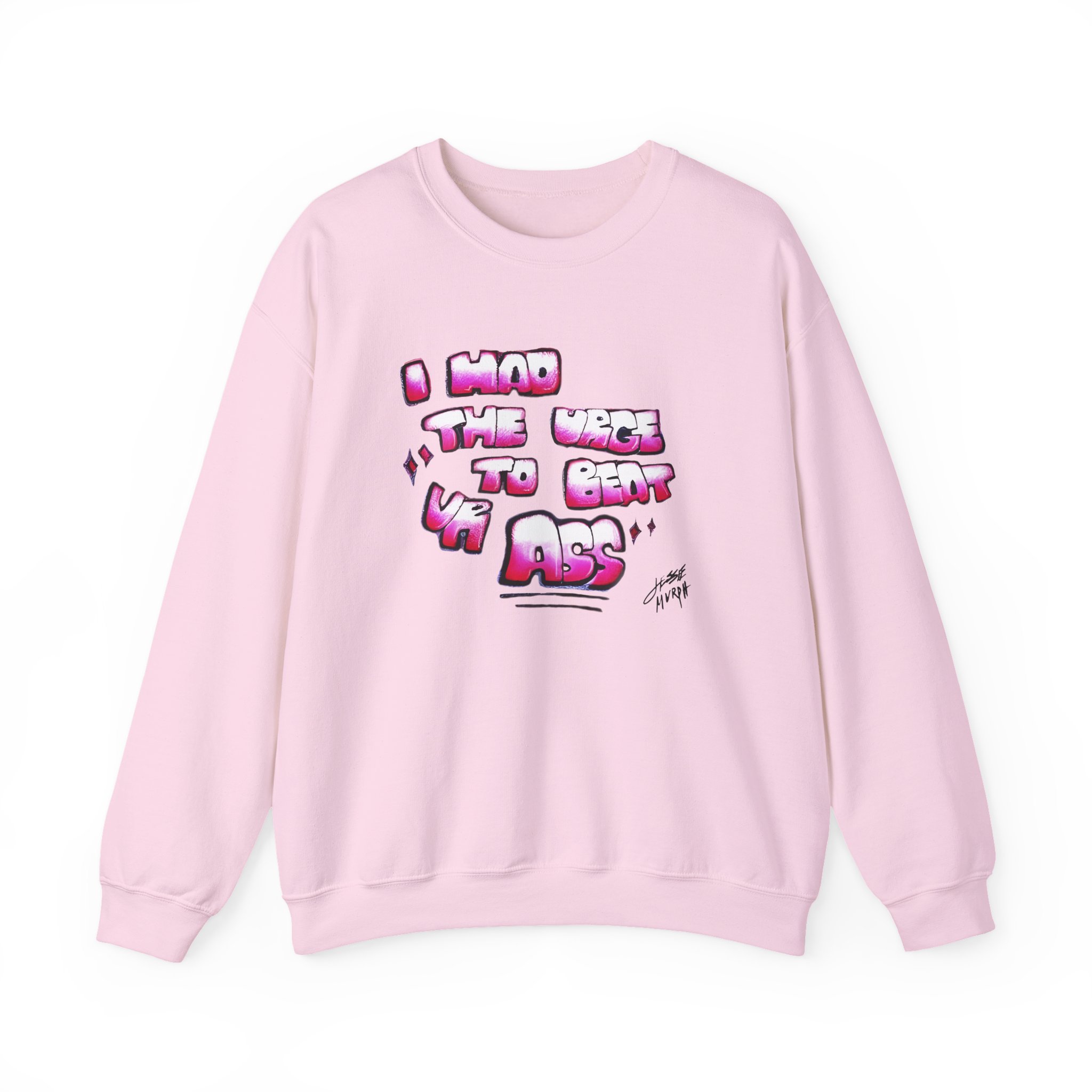 Jessie Murph Beat Ya Ass Unisex Heavy Blendâ„¢ Crewneck Sweatshirt