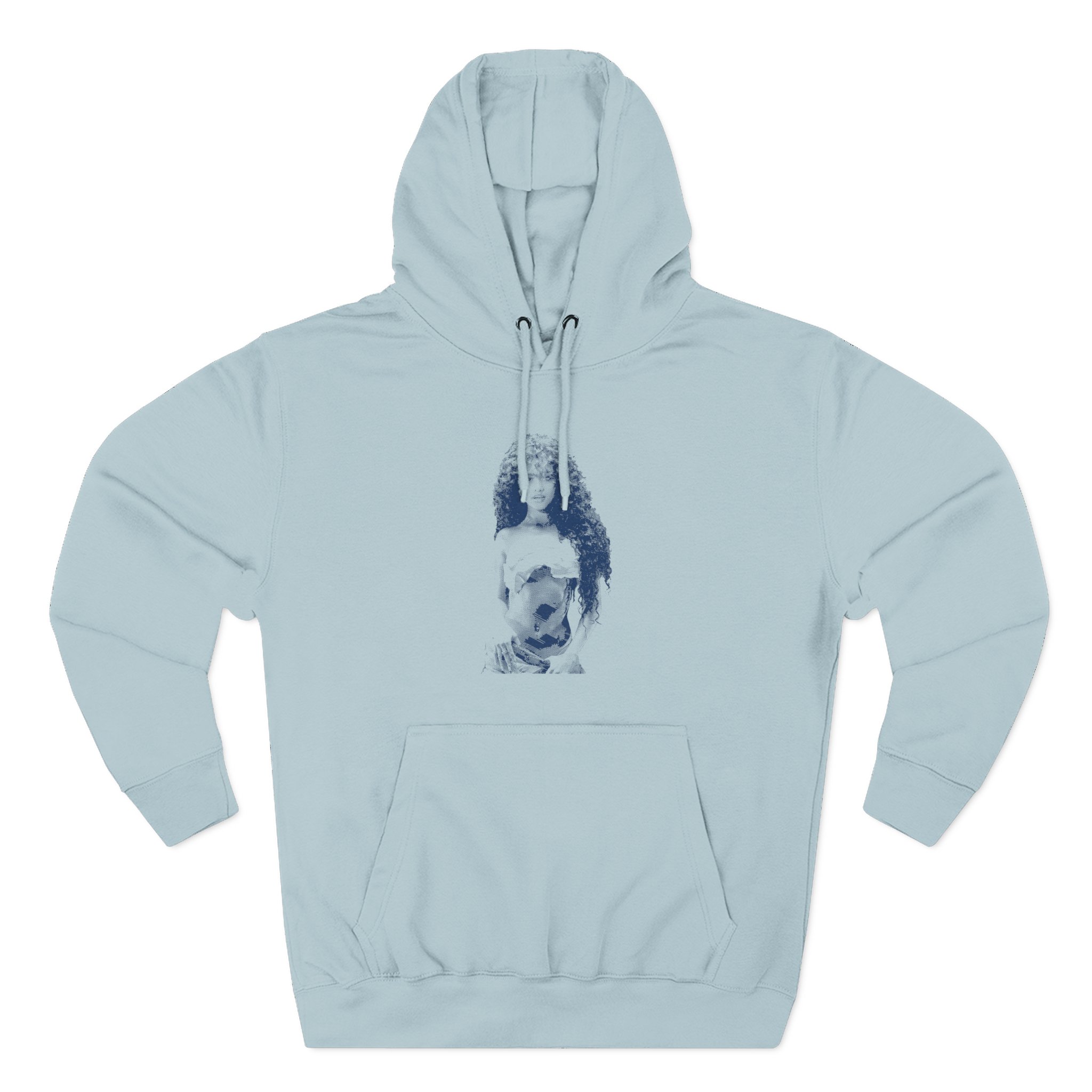 Tyla Water Three-Panel Fleece Hoodie