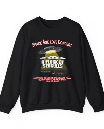 A Flock of Seagulls Space Age Love Concert Unisex Heavy Blend™ Crewneck Sweatshirt