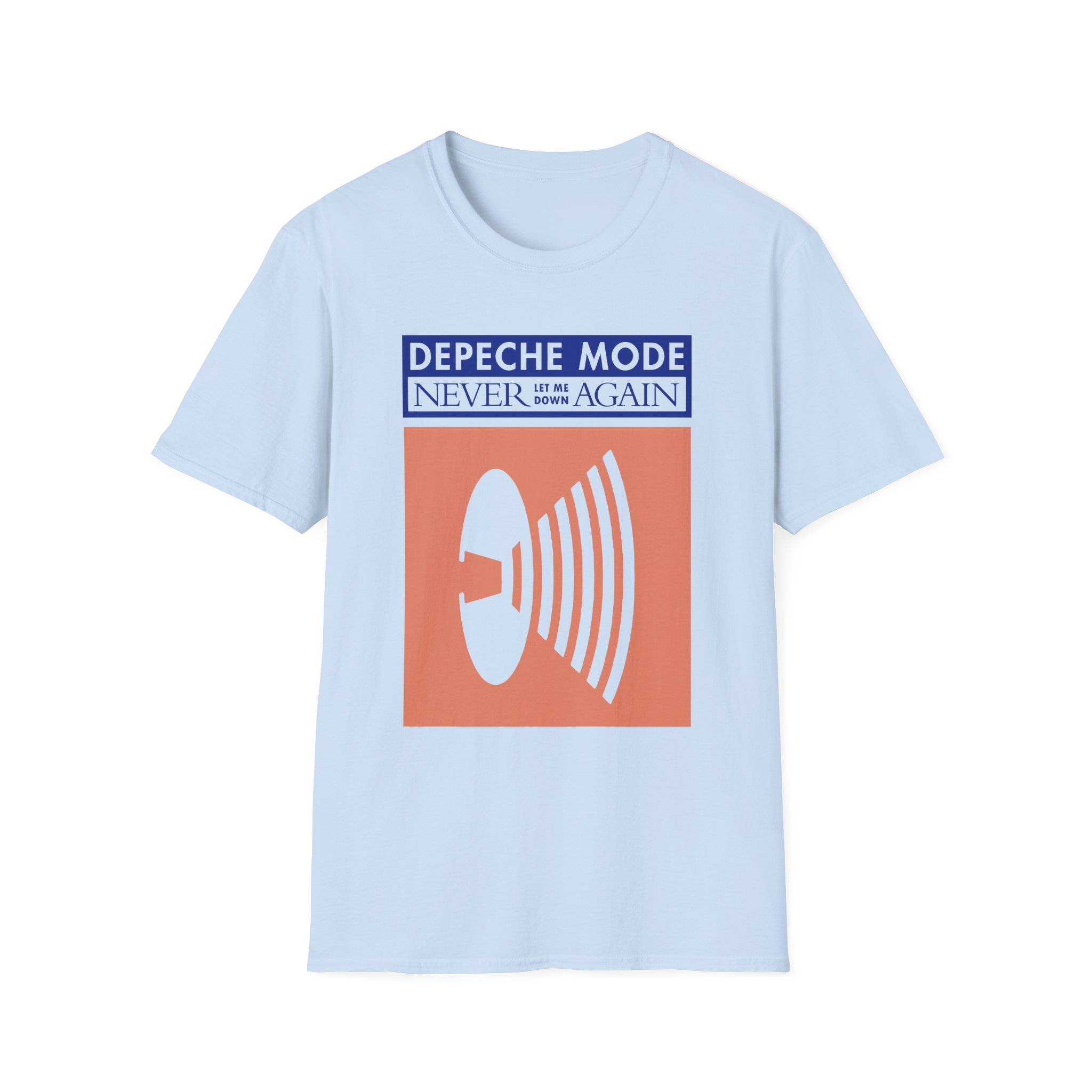 Depeche Mode Never Let Me Down Again Unisex Softstyle T-Shirt
