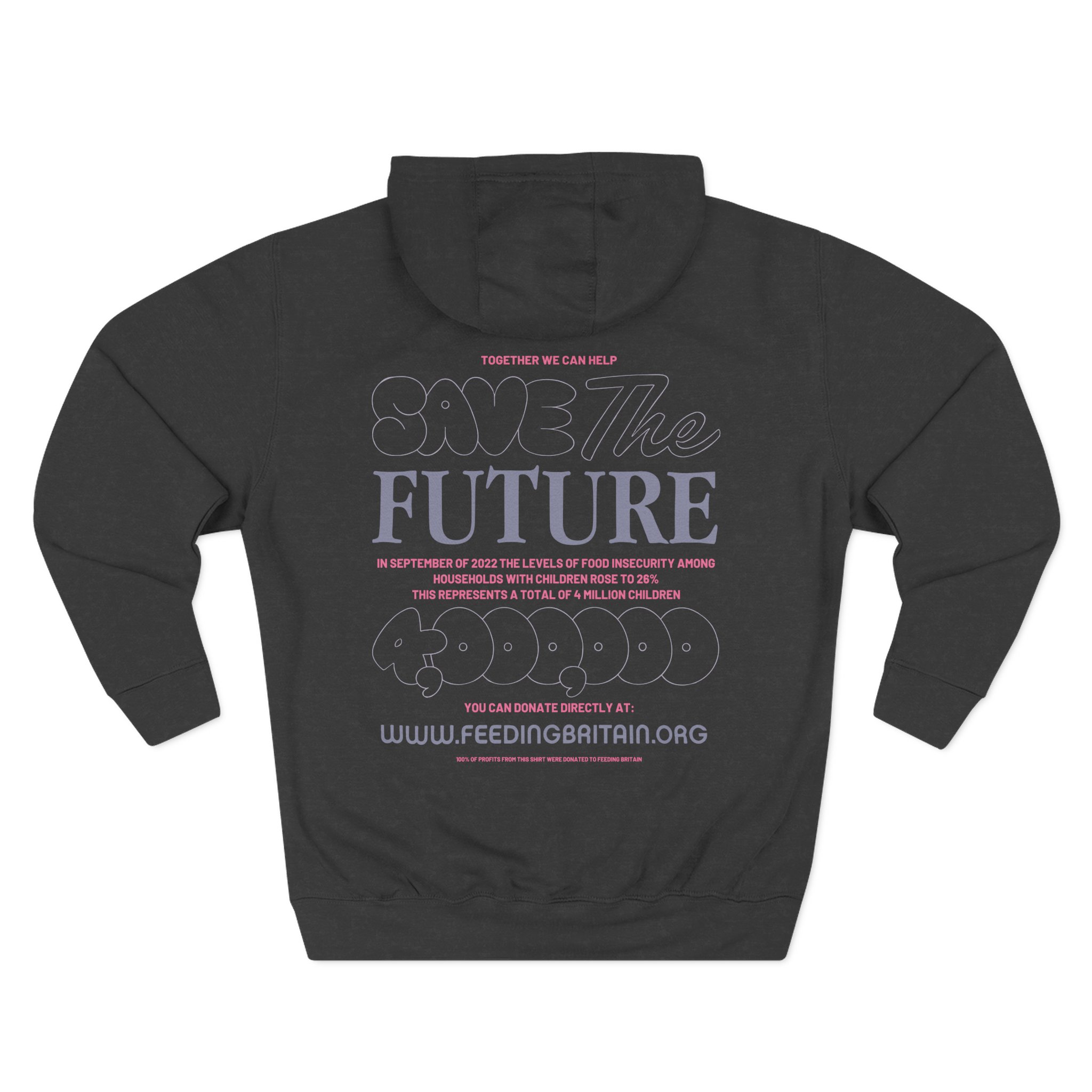 Zayn Malik Zayn X Feeding Britain Future Three-Panel Fleece Hoodie