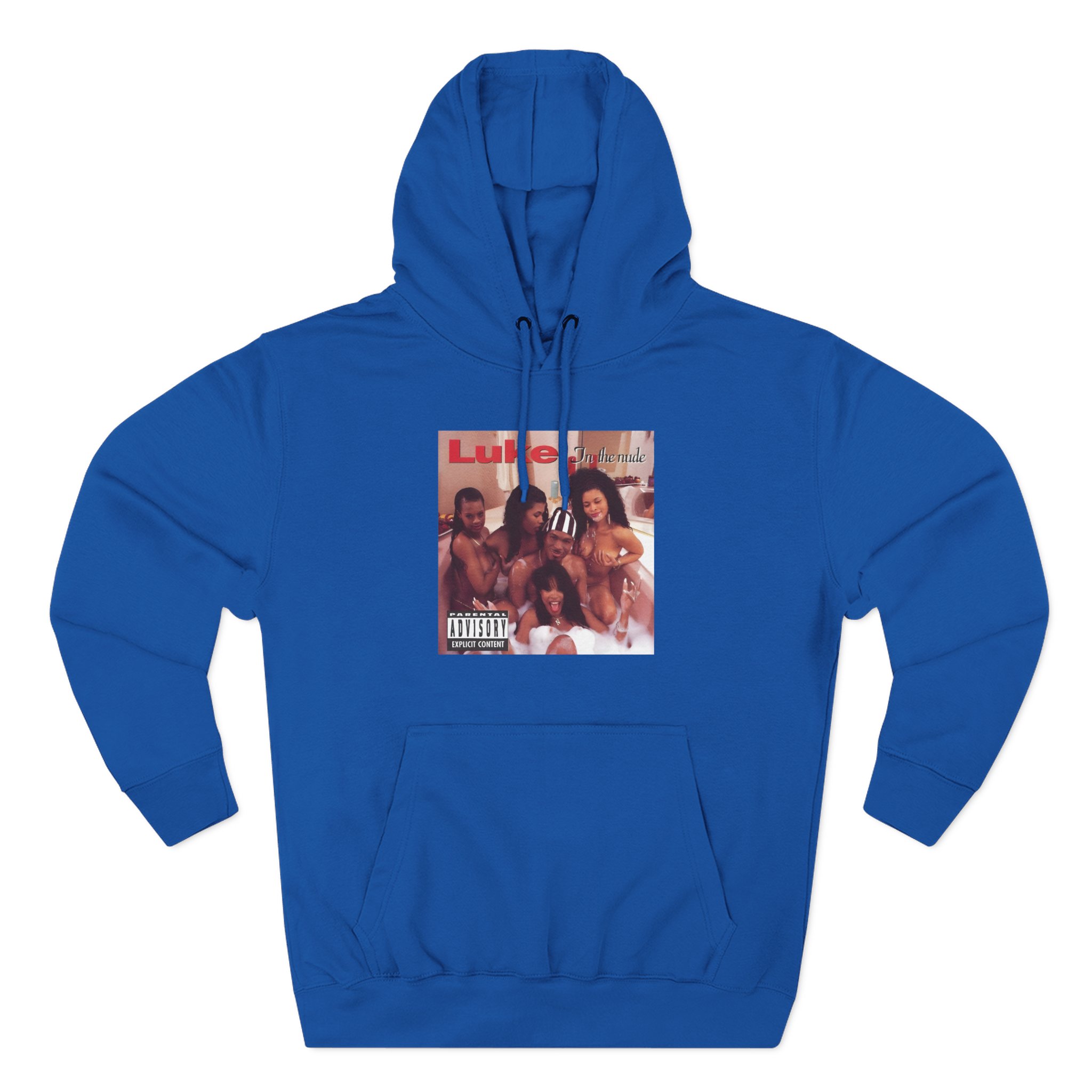 2 Live Crew Uncle Luke Three-Panel Fleece Hoodie