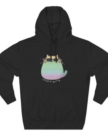 Captain Puffy Three-Panel Fleece Hoodie
