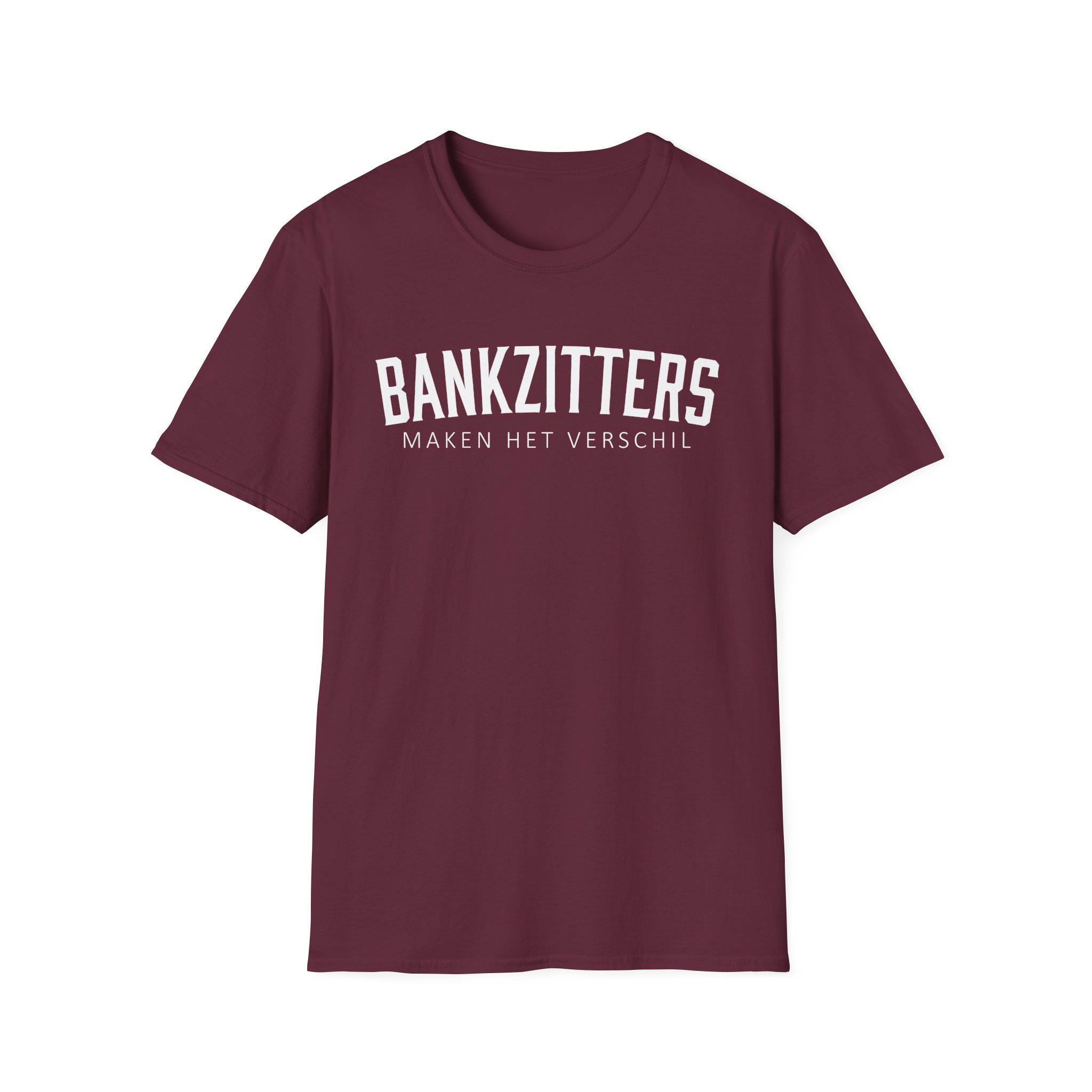 Bankzitters Maken Het Verschil Unisex Softstyle T-Shirt