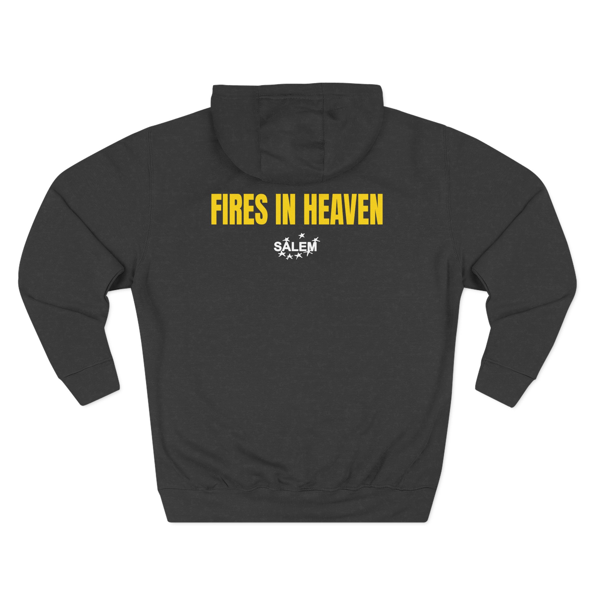 Salem Fires in Heaven Three-Panel Fleece Hoodie