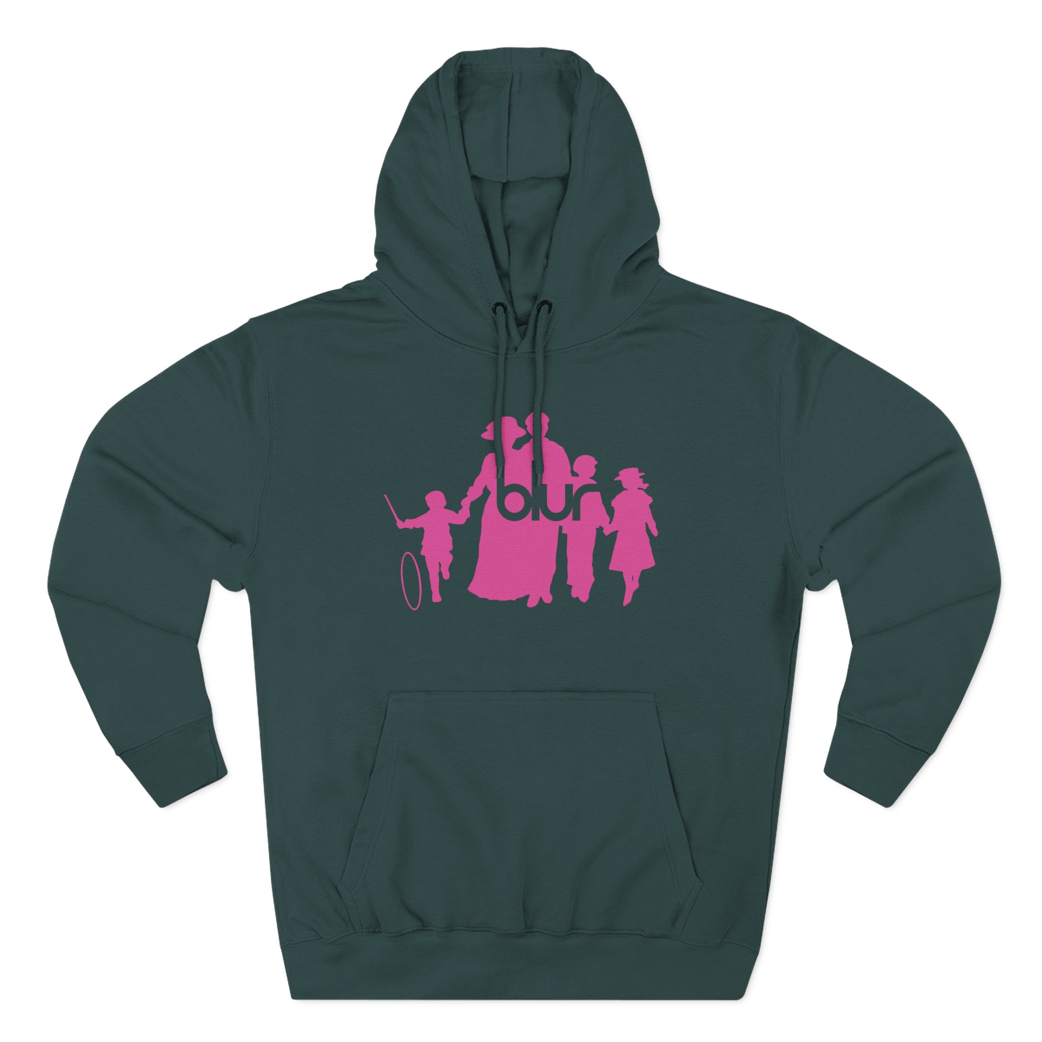 Blur Sunday Sunday Family Three-Panel Fleece Hoodie
