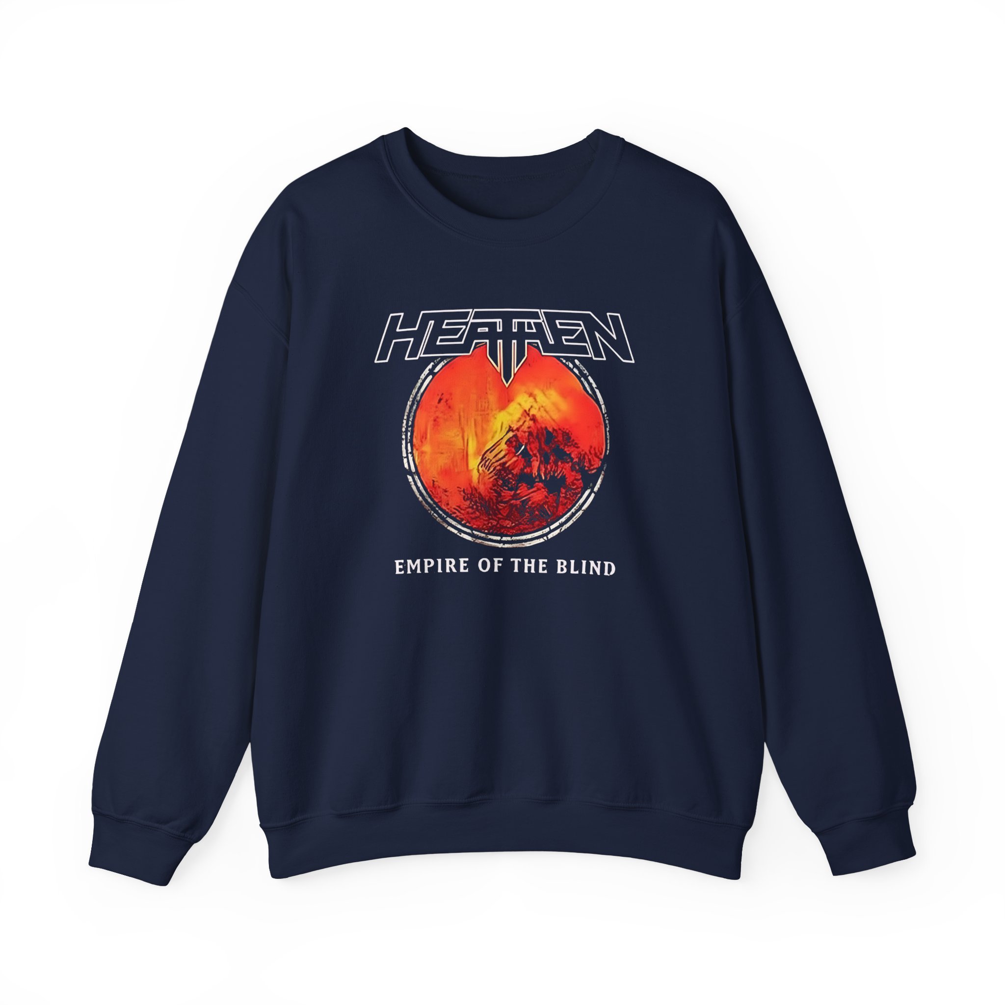 Heathen Empire of the Blind USA Tour 2022 Unisex Heavy Blendâ„¢ Crewneck Sweatshirt