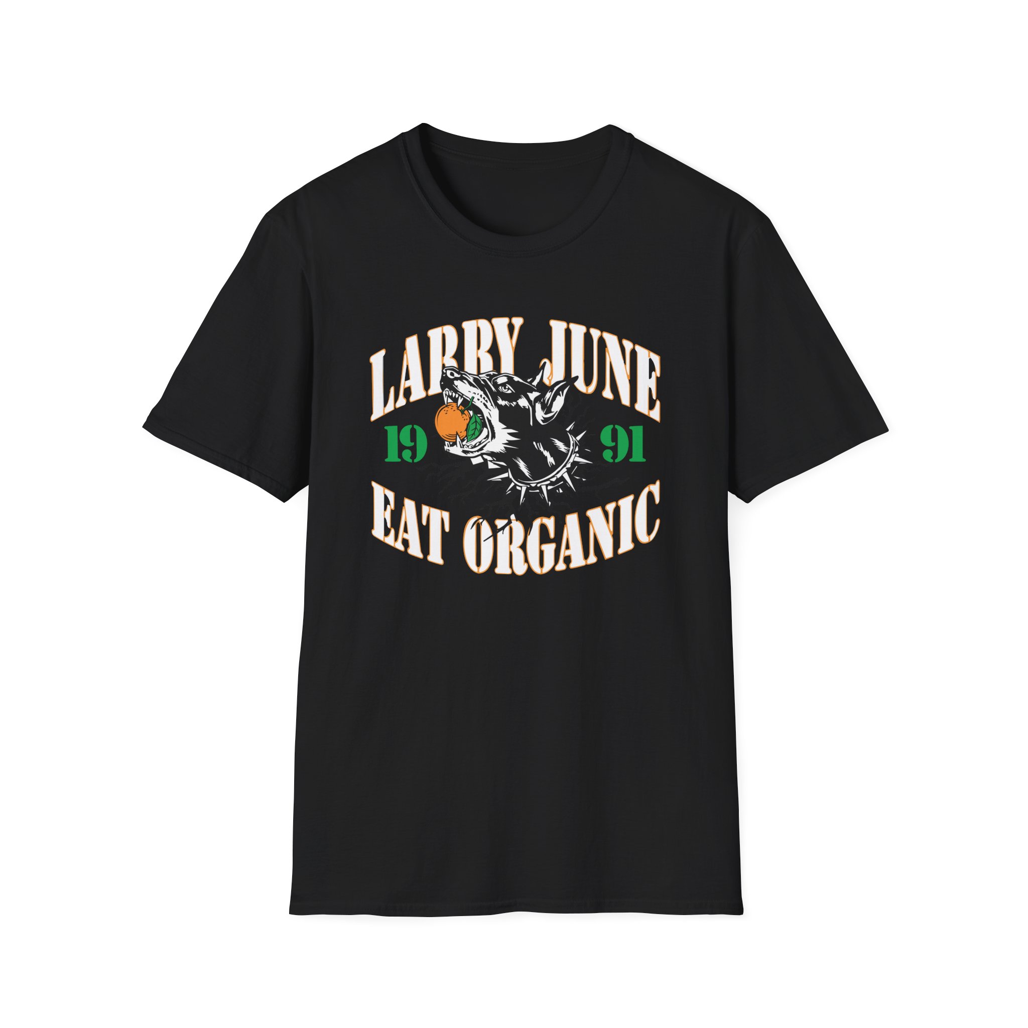 Larry June Eat Organic Unisex Softstyle T-Shirt
