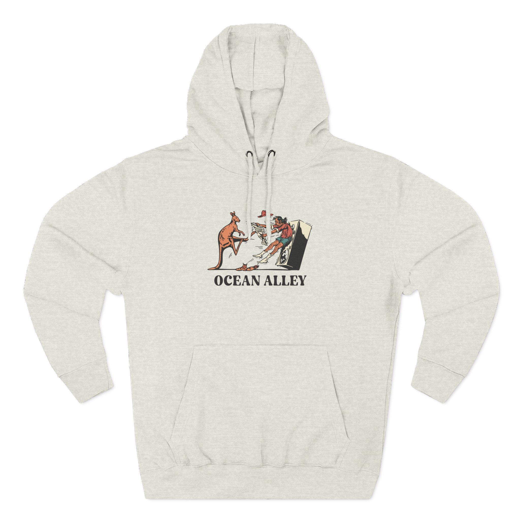 Ocean Alley Kanga Kick Three-Panel Fleece Hoodie