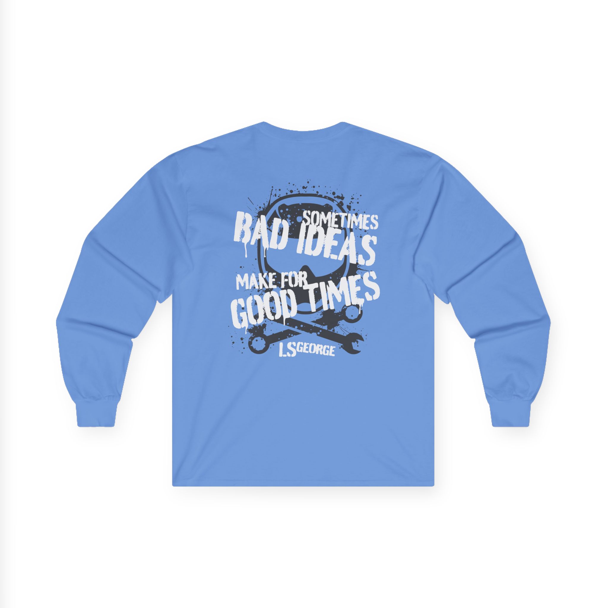 Cleetus Mcfarland Ls George's Bad Ideas Unisex Ultra Cotton Long Sleeve Tee