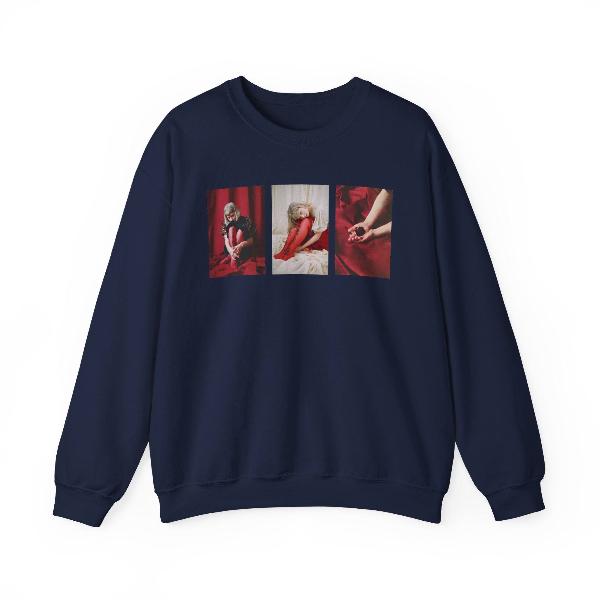 Aurora Triptich Album Art Ecru Unisex Heavy Blendâ„¢ Crewneck Sweatshirt